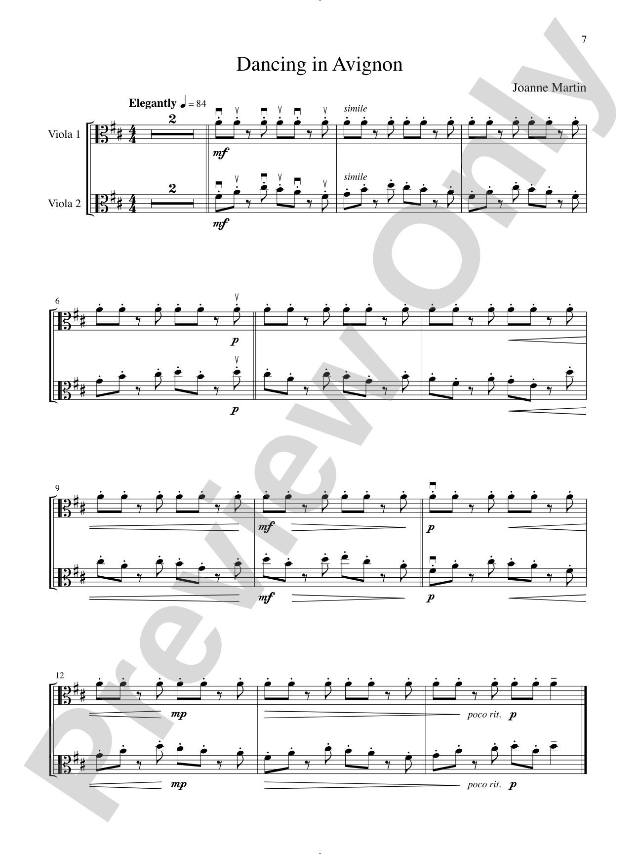 Magic Carpet for Viola: Concert Pieces for the Youngest Beginners