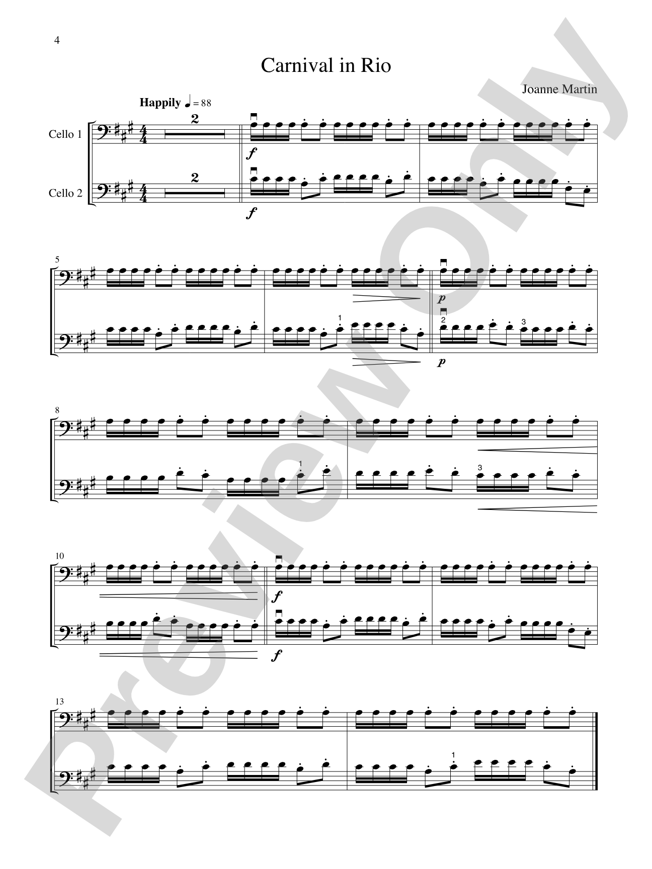 Magic Carpet for Cello: Concert Pieces for the Youngest Beginners