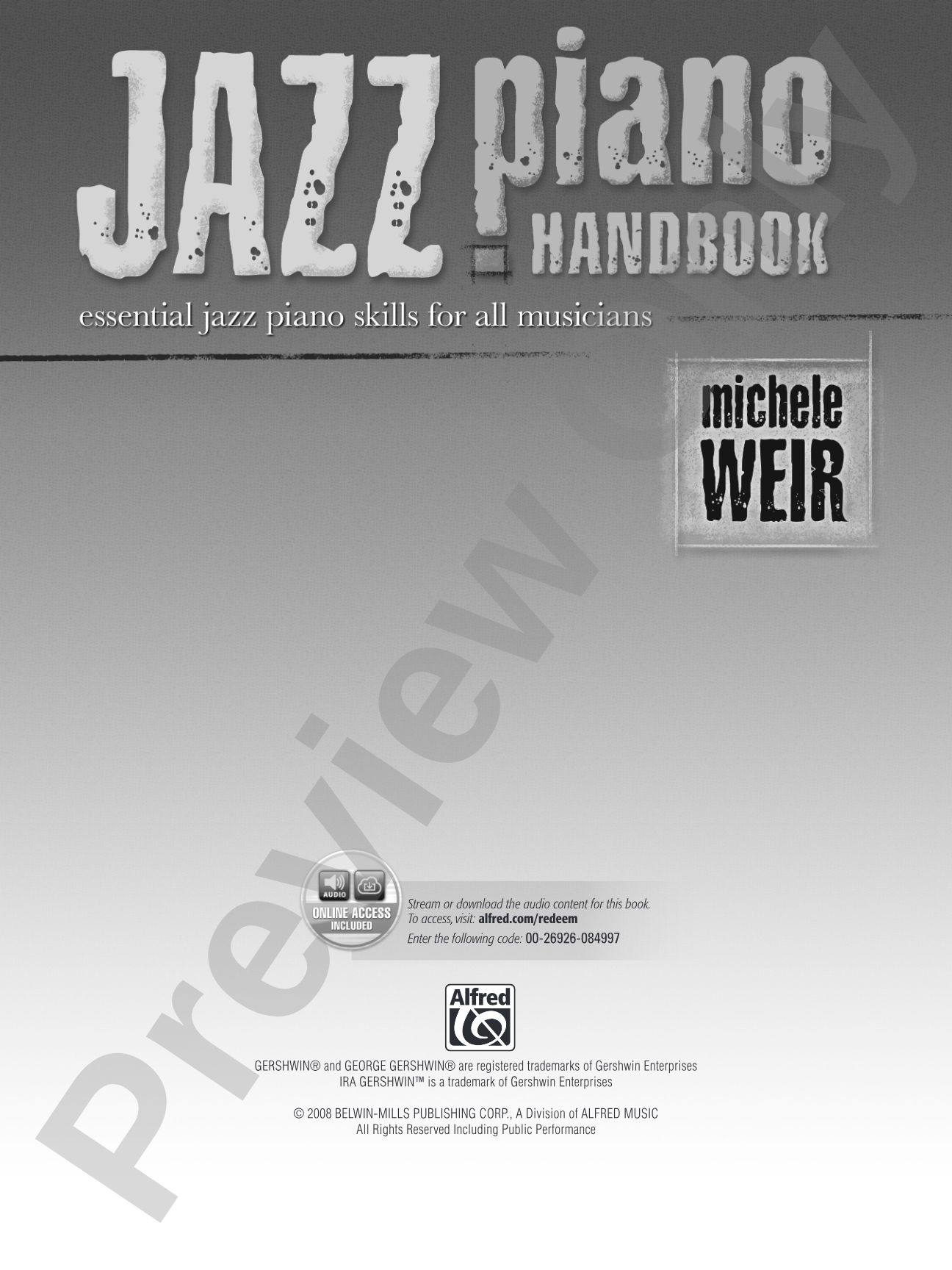 Jazz Piano Handbook: Essential Jazz Piano Skills for All Musicians: Piano