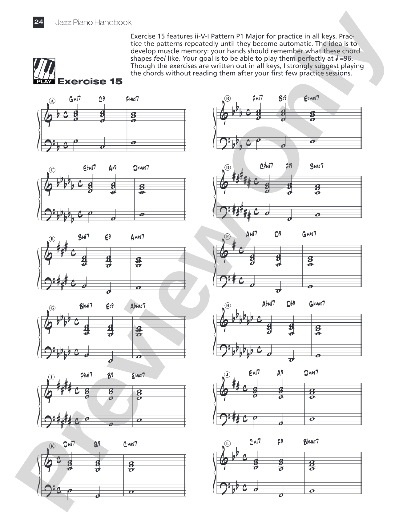 Jazz Piano Handbook: Essential Jazz Piano Skills for All Musicians: Piano