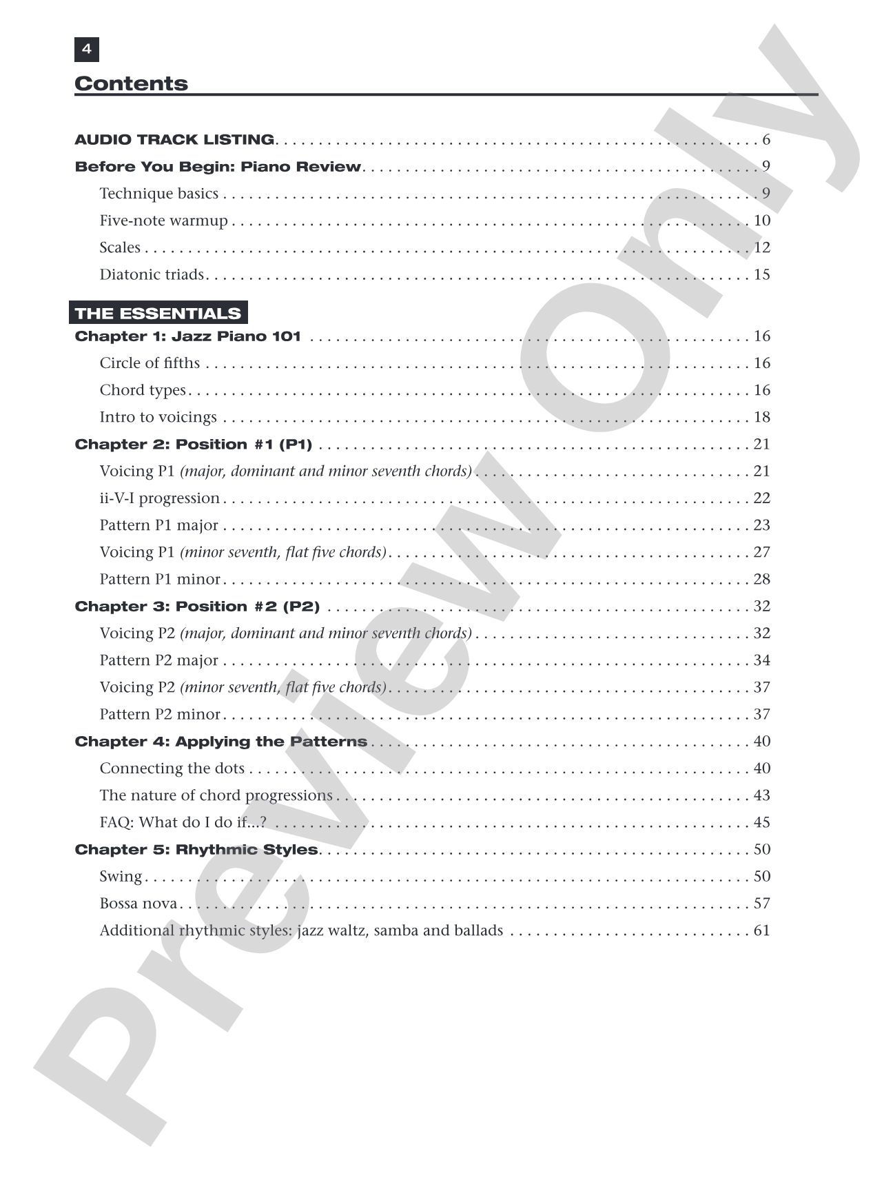 Jazz Piano Handbook: Essential Jazz Piano Skills for All Musicians: Piano