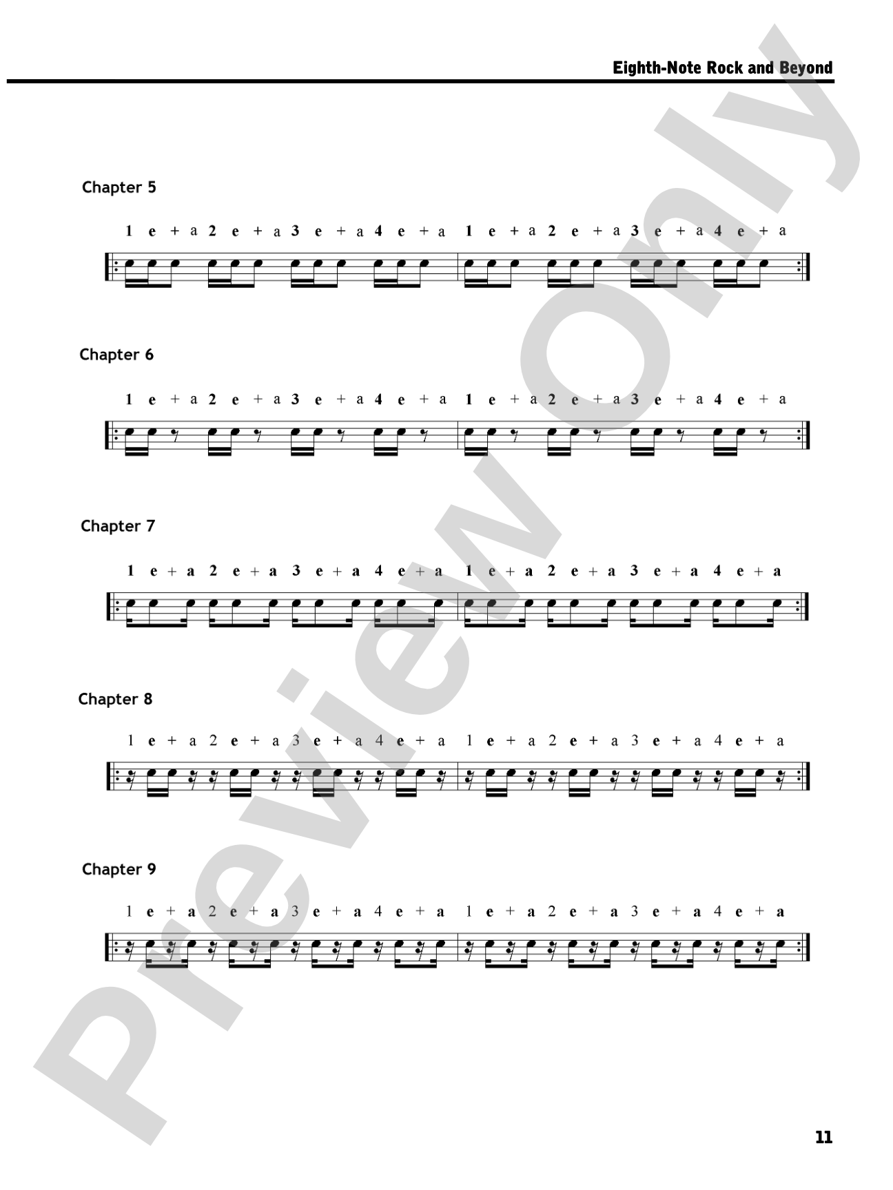 Eighth-Note Rock and Beyond