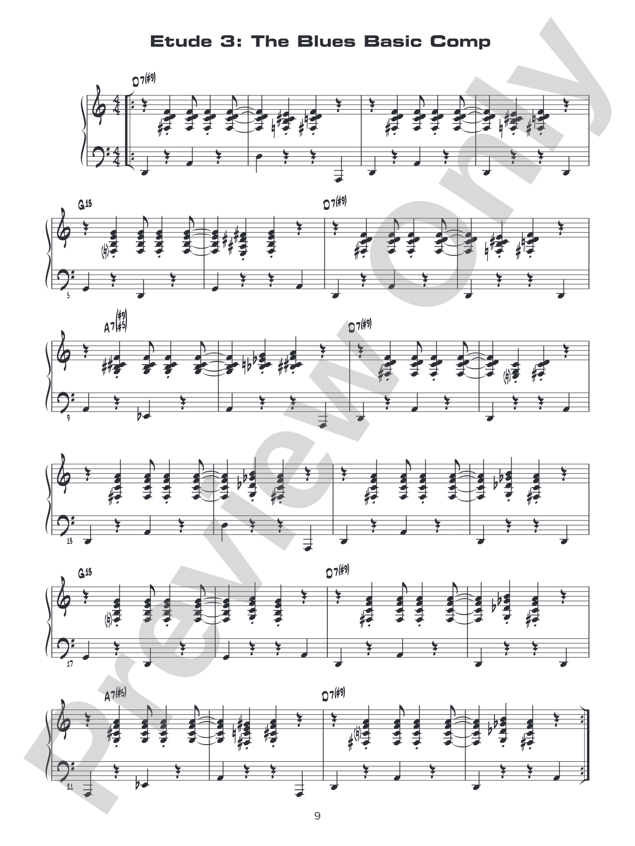 Playing Jazz Piano: Piano