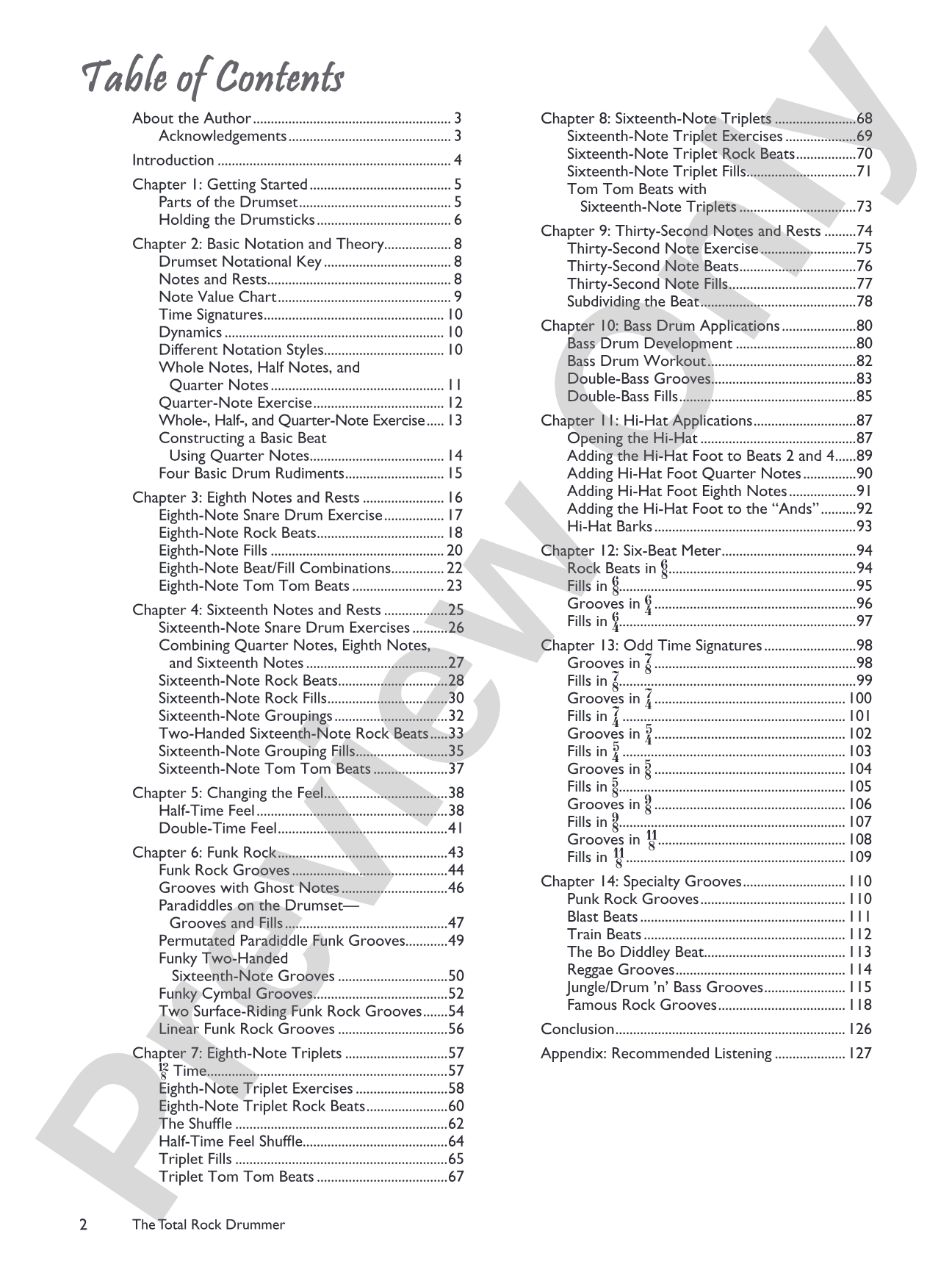 The Total Rock Drummer: A Fun and Comprehensive Overview of Rock Drumming