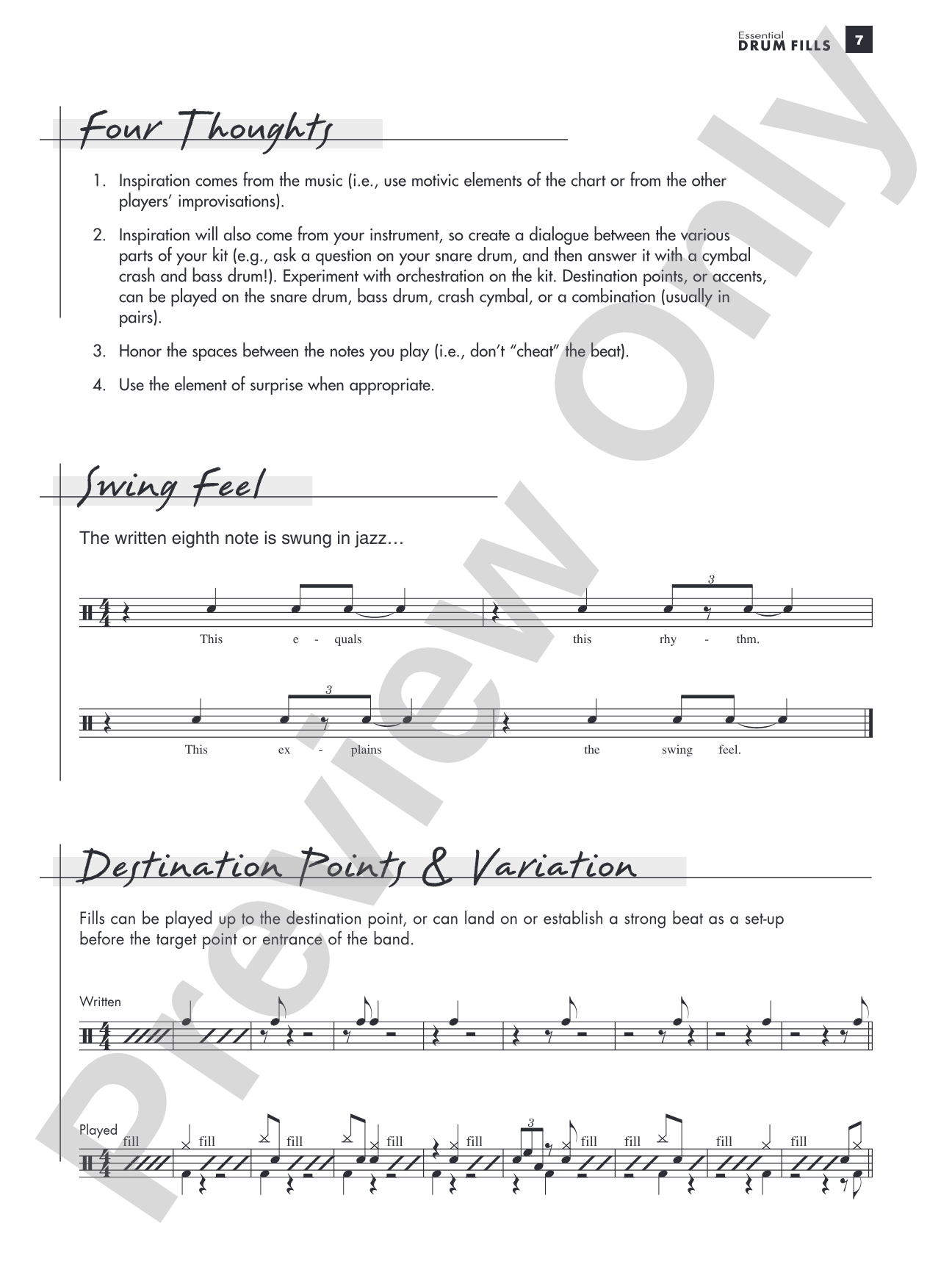 Essential Drum Fills