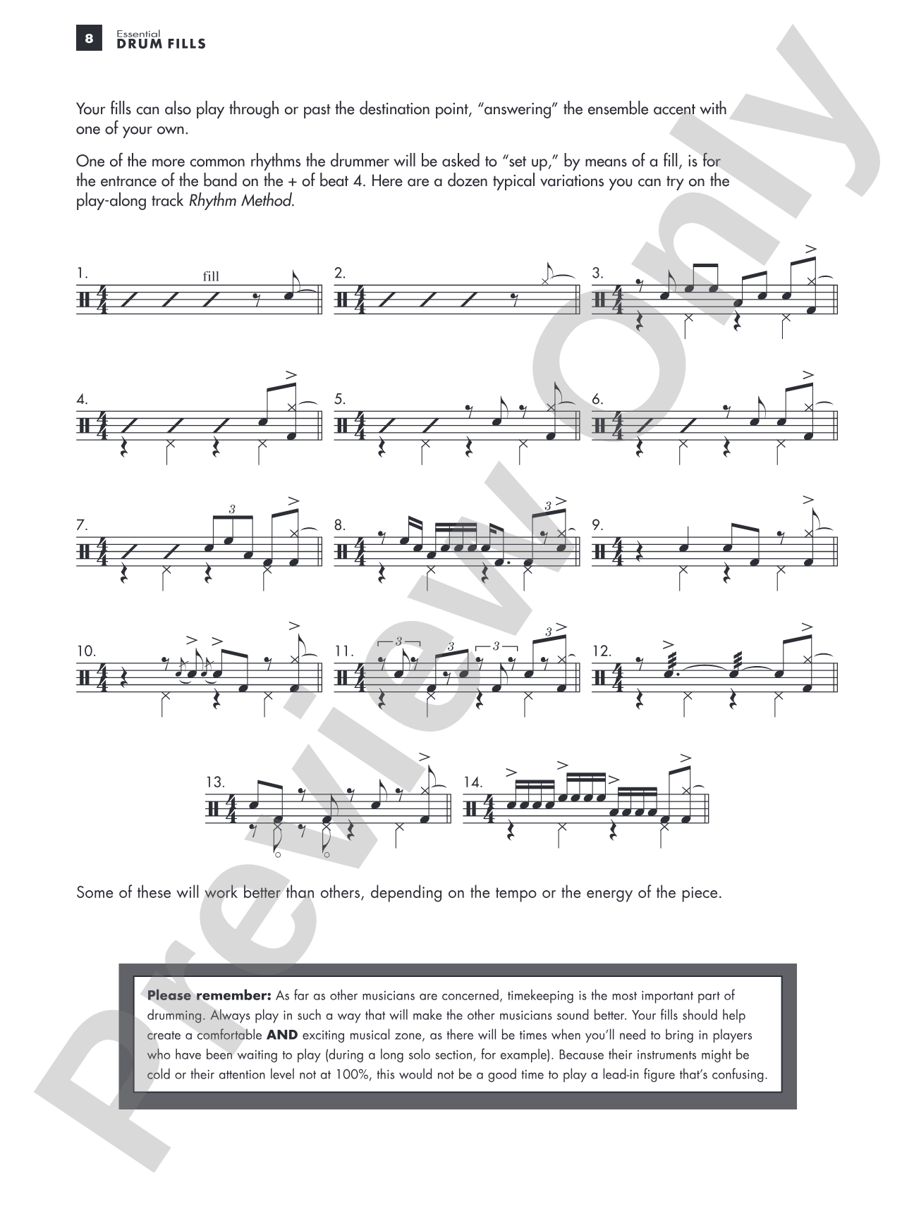 Essential Drum Fills
