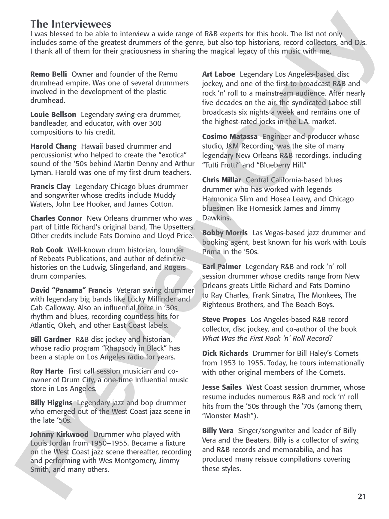 The Commandments of Early Rhythm and Blues Drumming: A Guided Tour Through the Musical Era That Birthed Rock 'n' Roll, Soul, Funk, and Hip-Hop