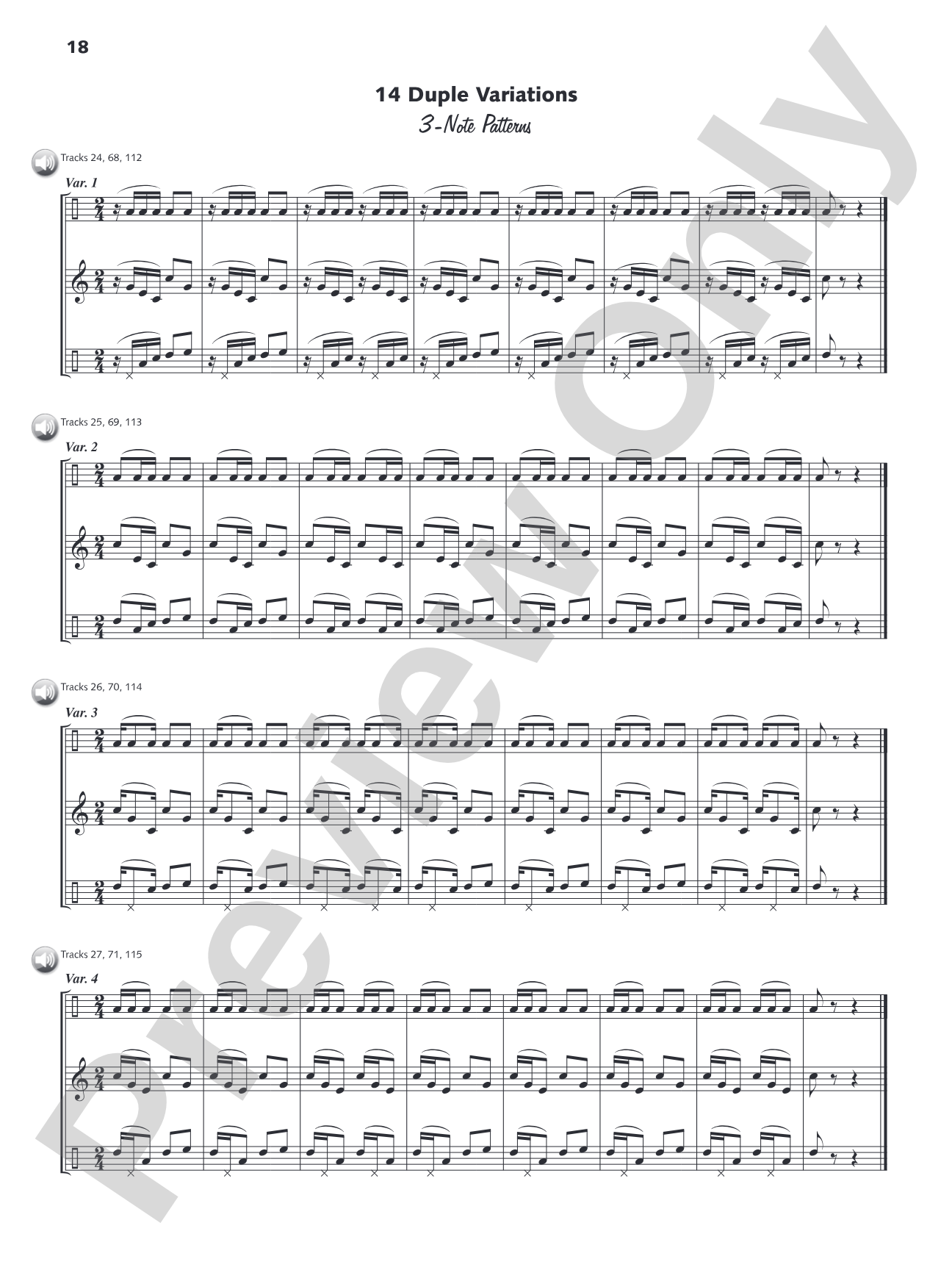 A Percussionist's Guide to Check Patterns: Building a Fundamental Rhythmic Vocabulary
