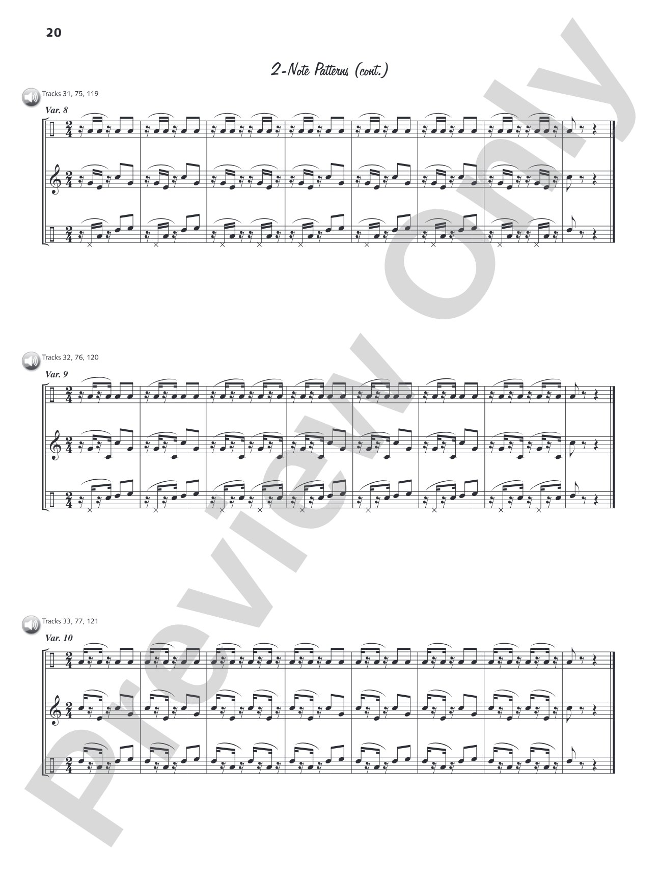 A Percussionist's Guide to Check Patterns: Building a Fundamental Rhythmic Vocabulary