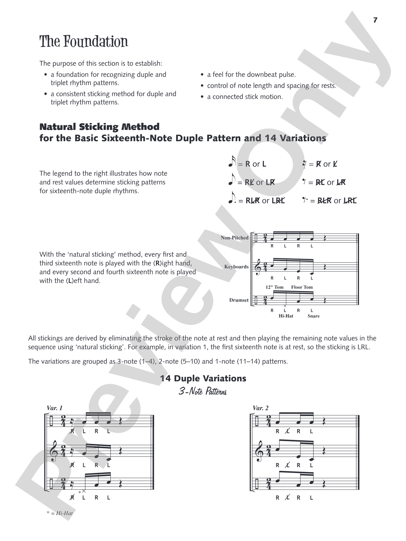 A Percussionist's Guide to Check Patterns: Building a Fundamental Rhythmic Vocabulary