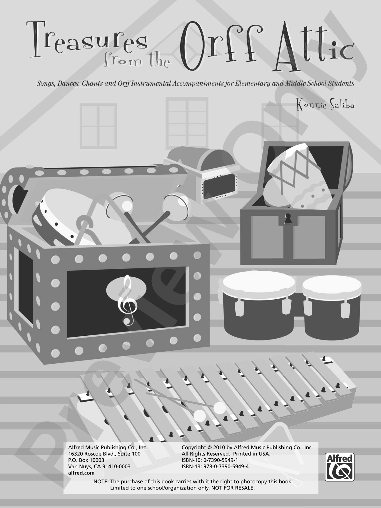 Treasures from the Orff Attic: Songs, Dances, Chants, and Orff Instrumental Accompaniments for Elementary and Middle School Students