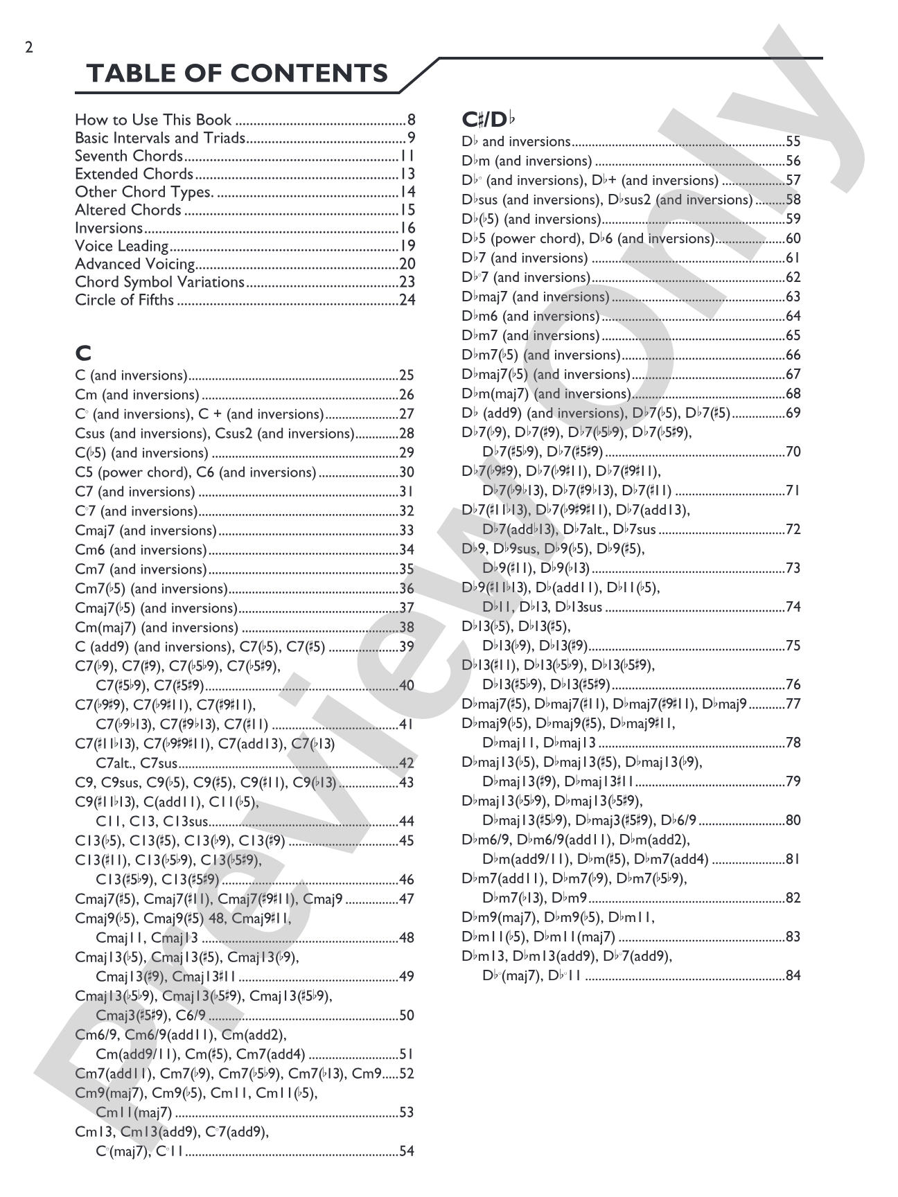 Keyboard Picture Chord Encyclopedia: Includes over 1,700 Chords: Piano