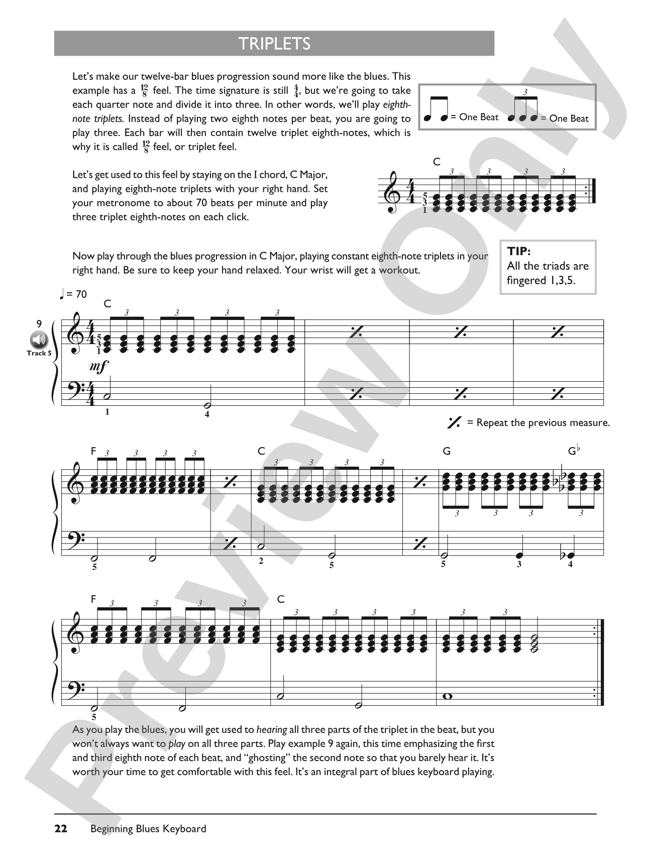Complete Blues Keyboard Method Complete Edition: Piano