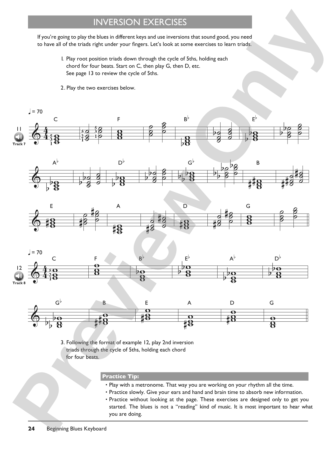 Complete Blues Keyboard Method Complete Edition: Piano