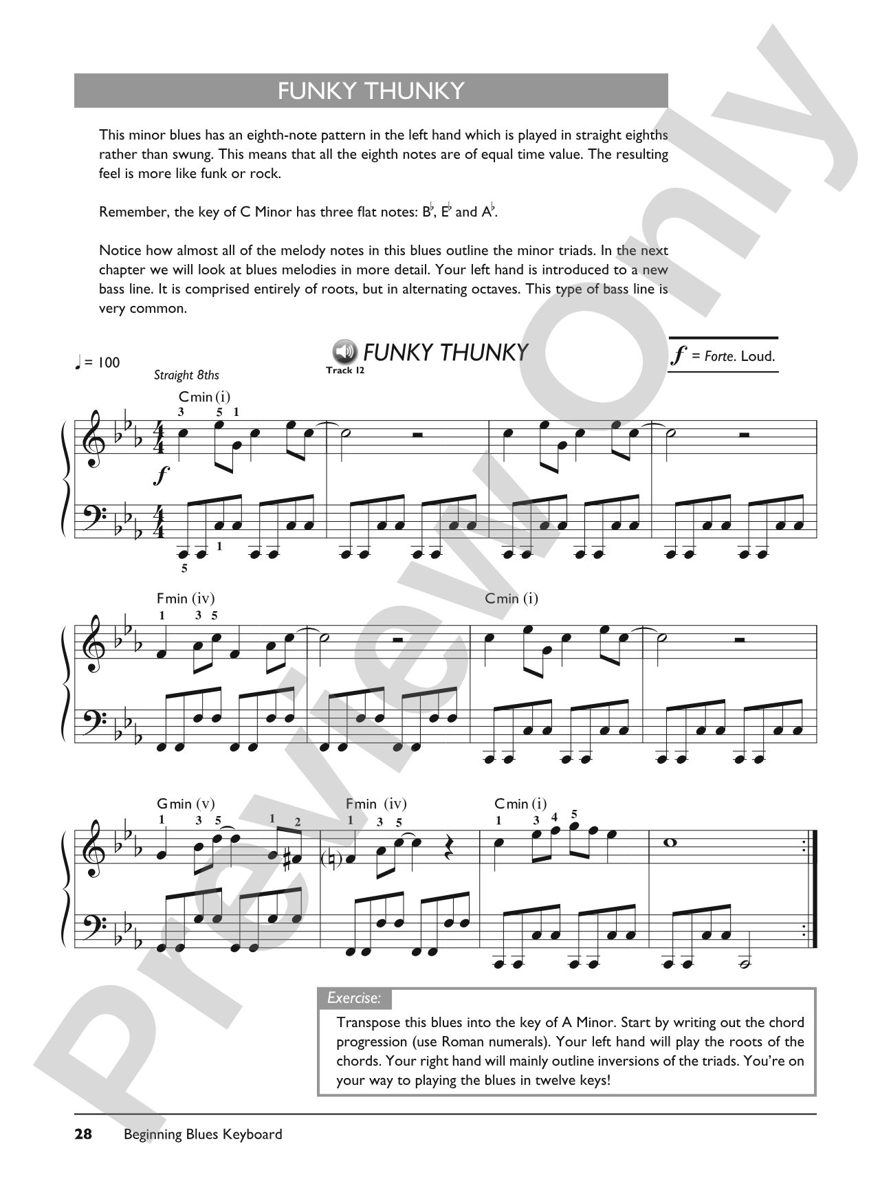 Complete Blues Keyboard Method Complete Edition: Piano