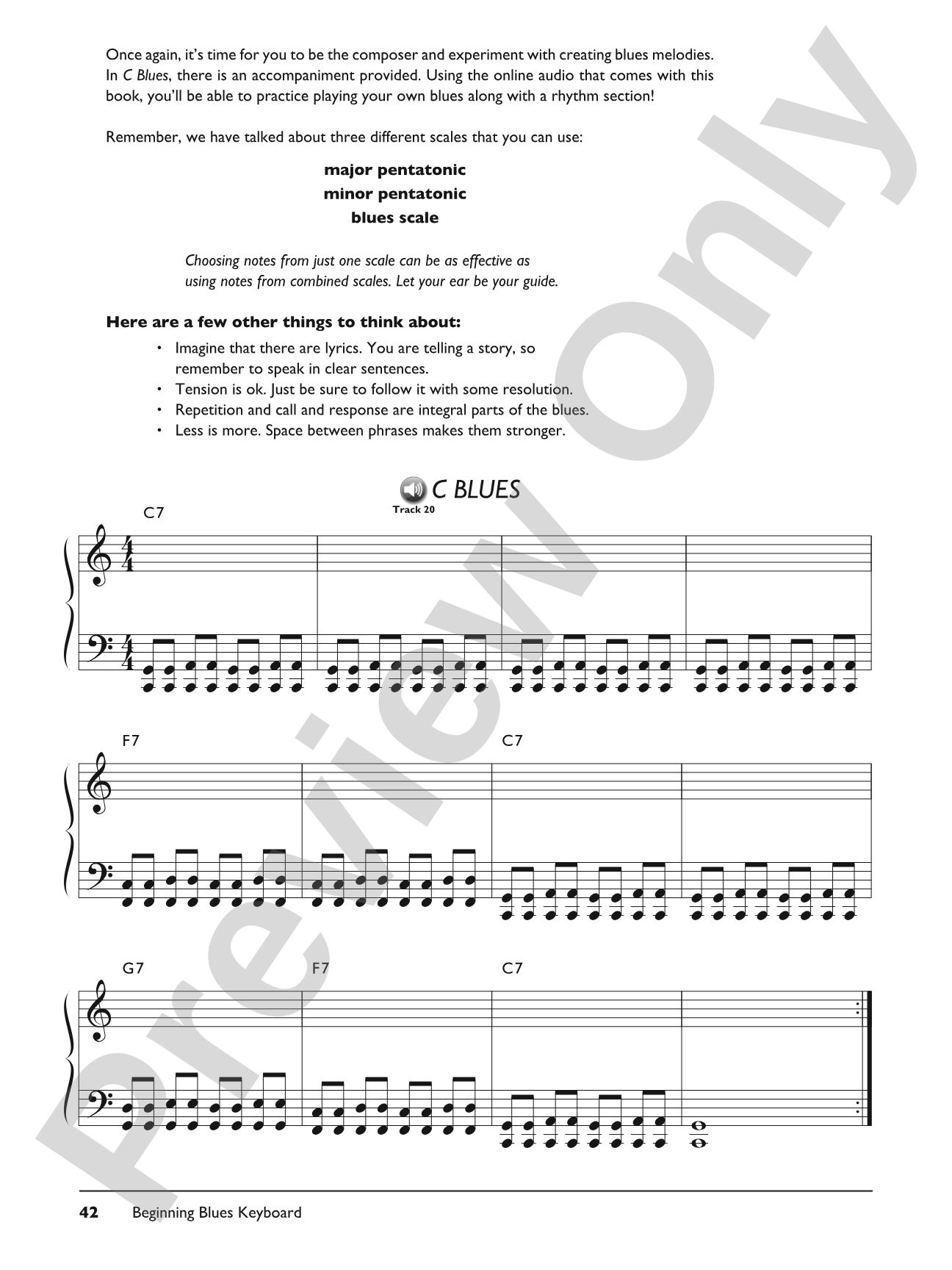 Complete Blues Keyboard Method Complete Edition: Piano