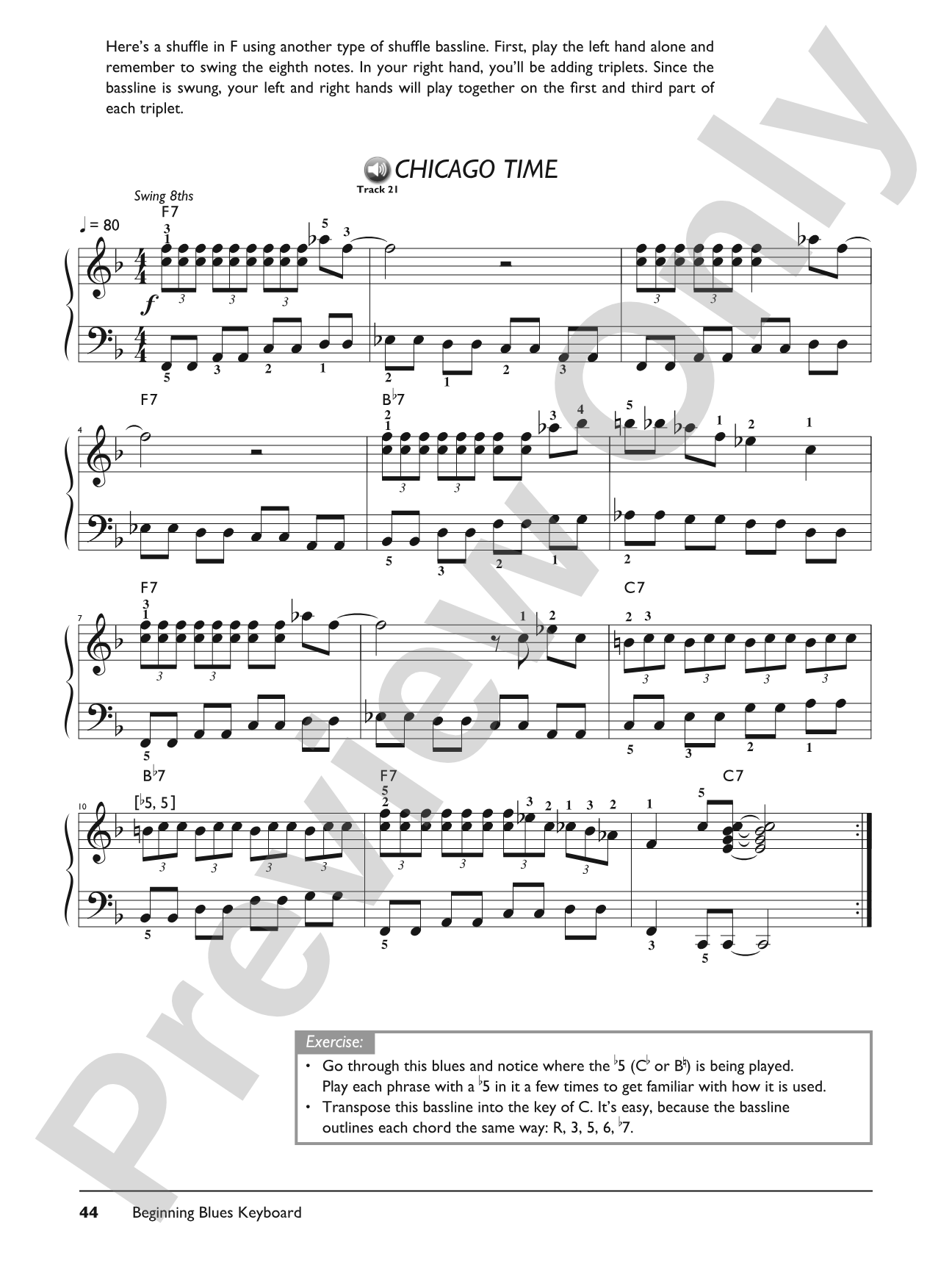 Complete Blues Keyboard Method Complete Edition: Piano