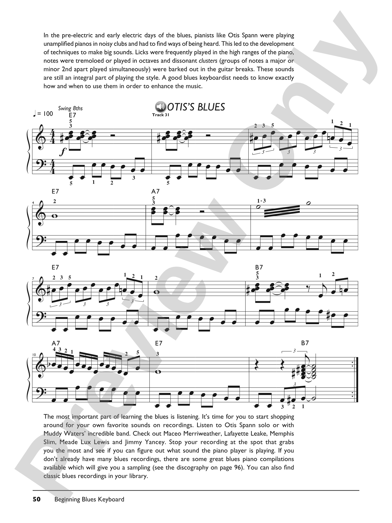 Complete Blues Keyboard Method Complete Edition: Piano