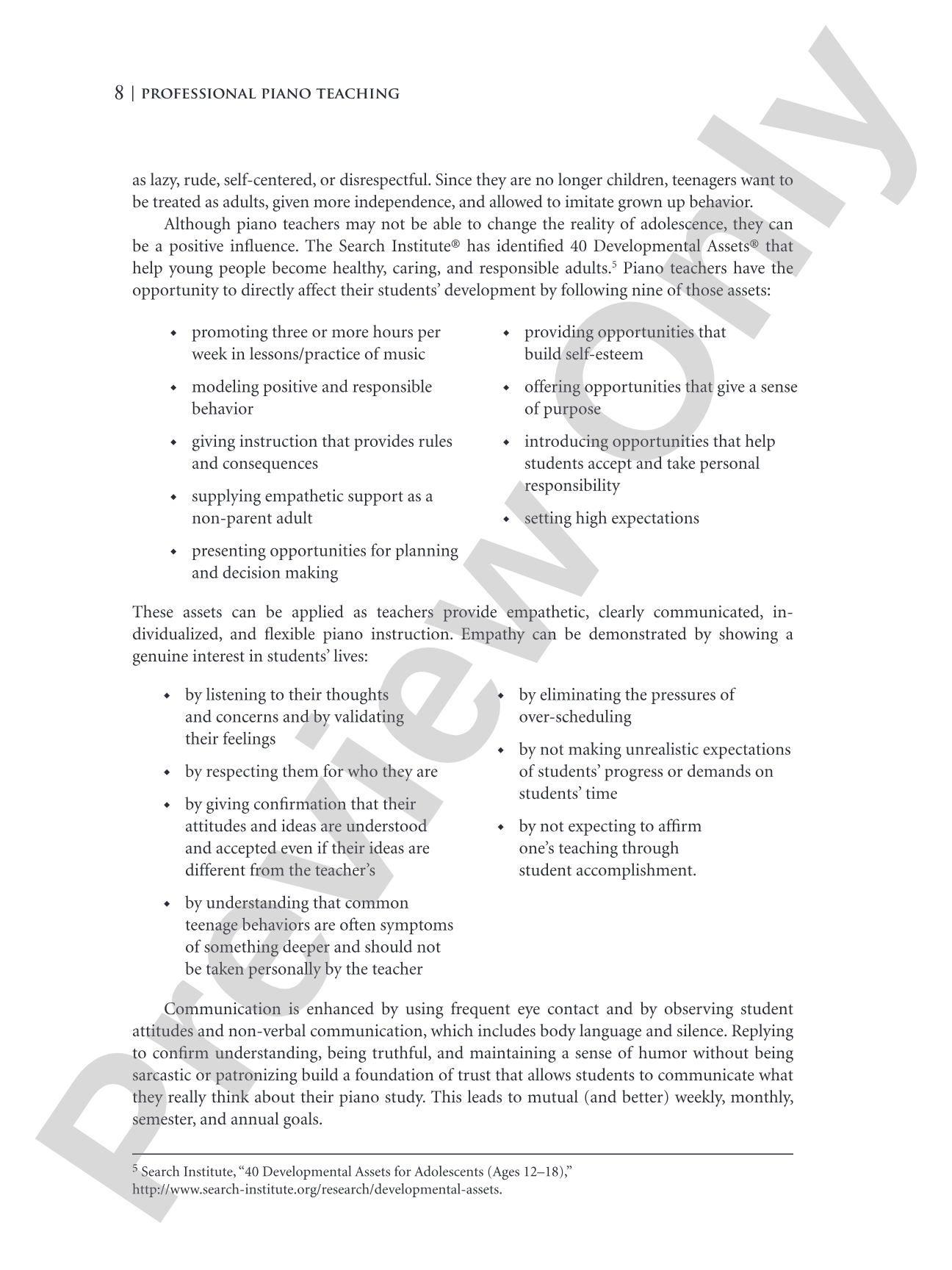 Professional Piano Teaching, Volume 2: A Comprehensive Piano Pedagogy Textbook: Piano