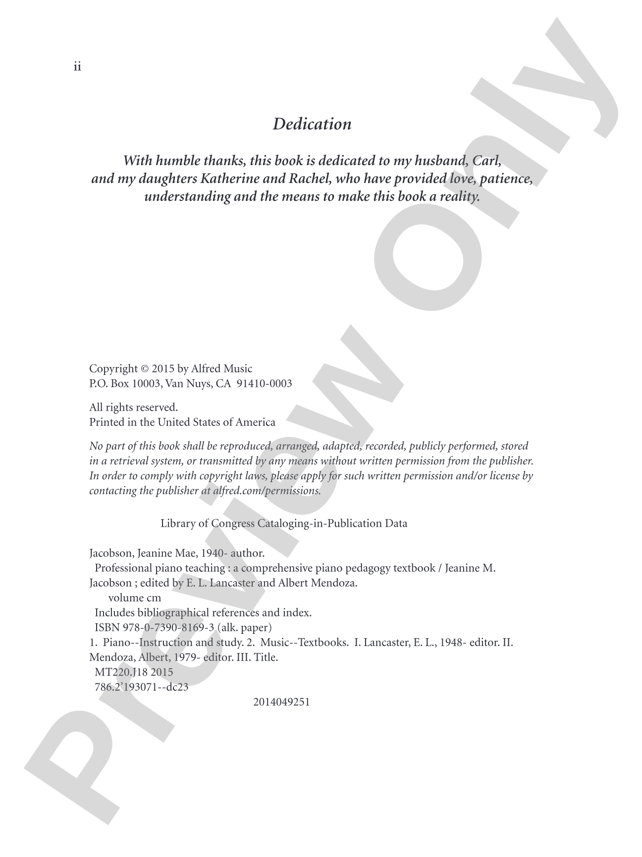 Professional Piano Teaching, Volume 2: A Comprehensive Piano Pedagogy Textbook: Piano