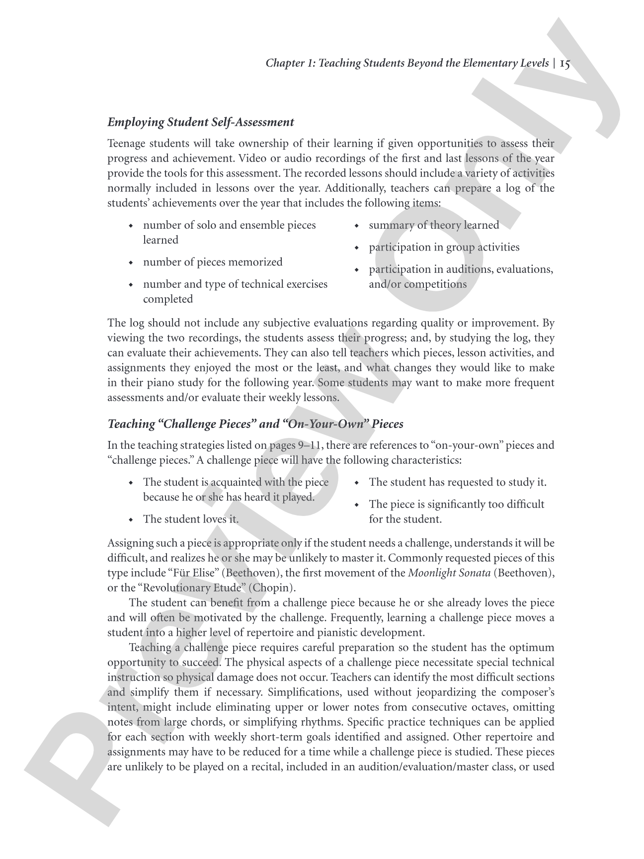 Professional Piano Teaching, Volume 2: A Comprehensive Piano Pedagogy Textbook: Piano