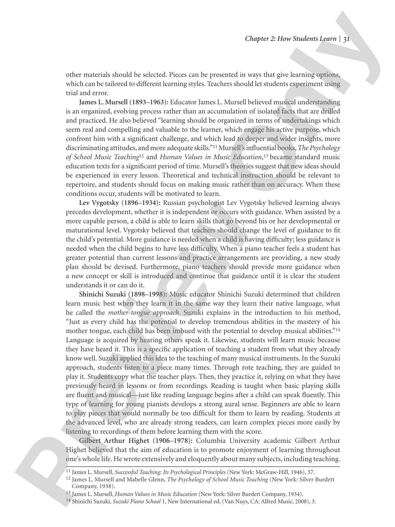 Professional Piano Teaching, Volume 2: A Comprehensive Piano Pedagogy Textbook: Piano