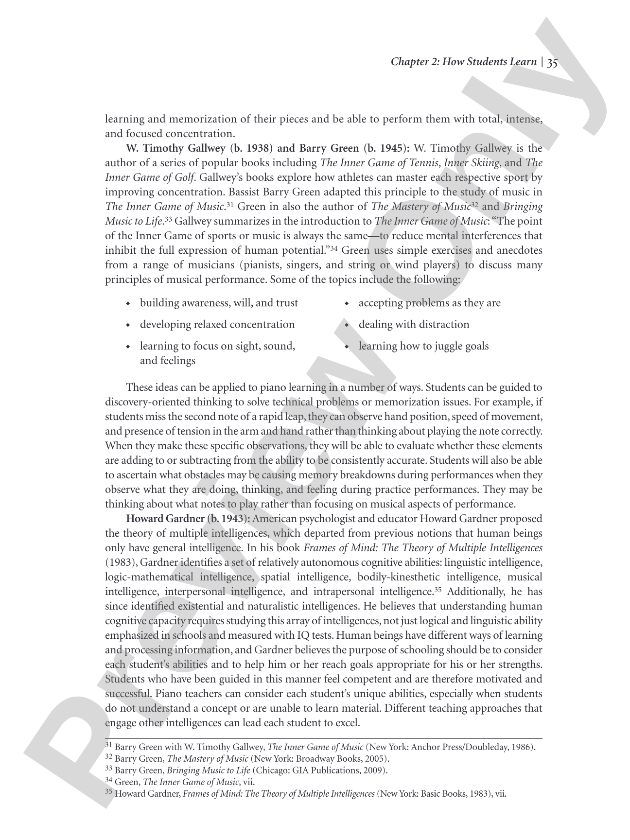 Professional Piano Teaching, Volume 2: A Comprehensive Piano Pedagogy Textbook: Piano