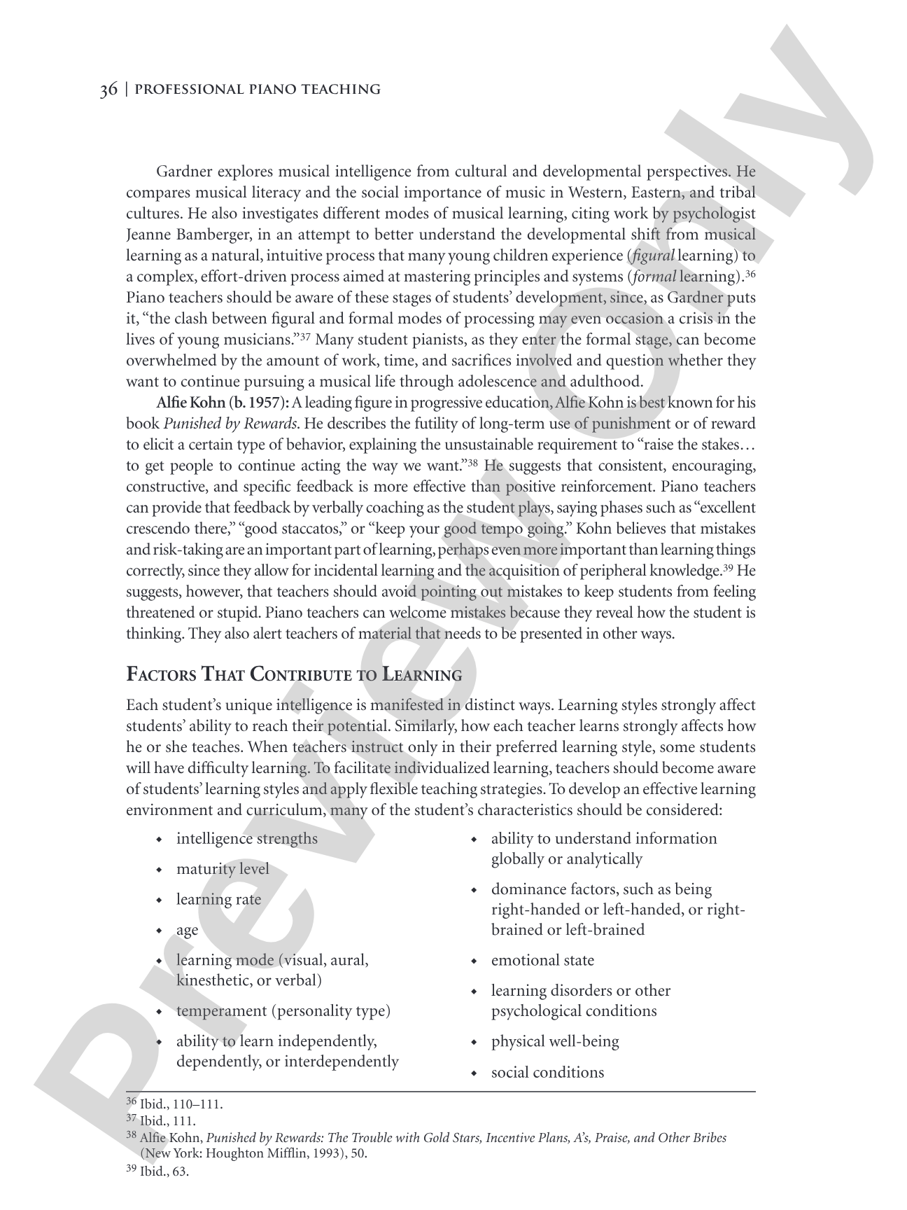 Professional Piano Teaching, Volume 2: A Comprehensive Piano Pedagogy Textbook: Piano