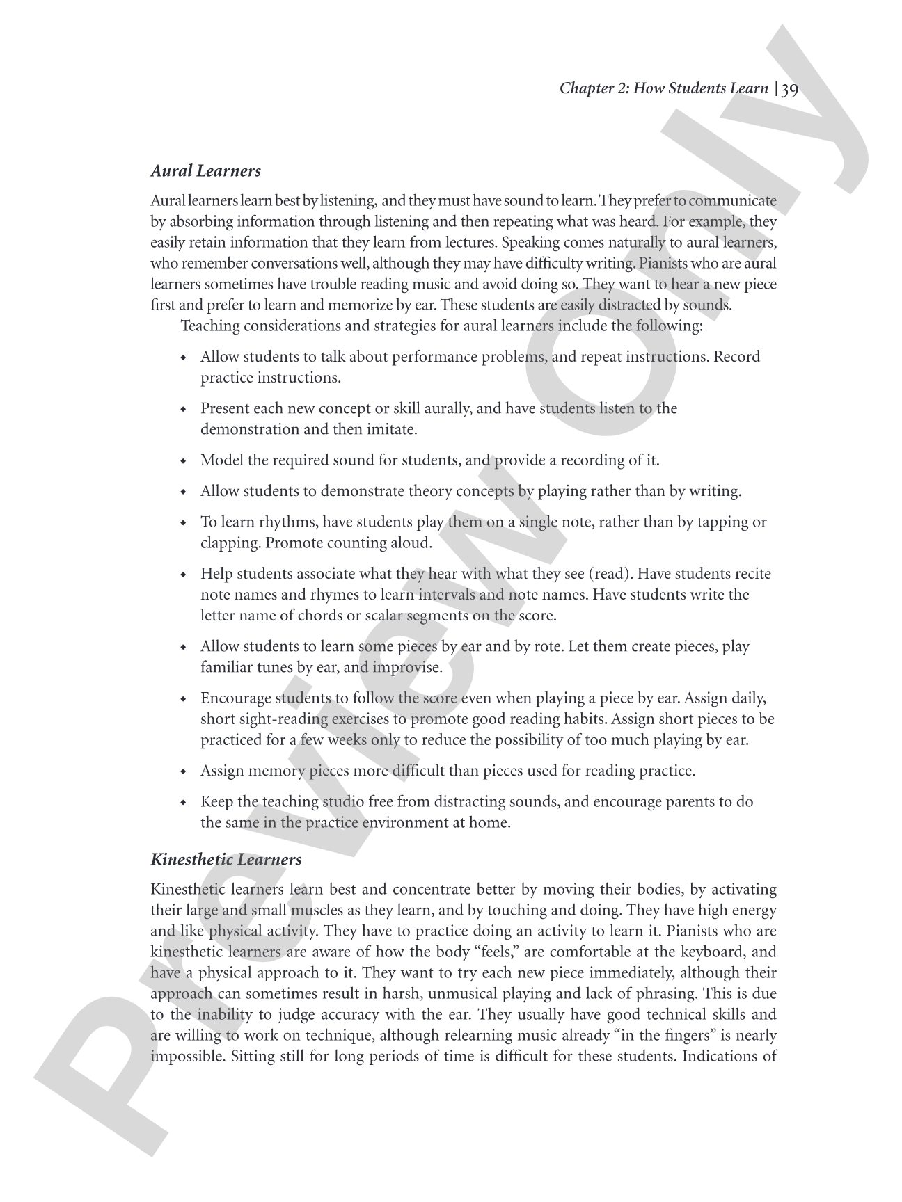 Professional Piano Teaching, Volume 2: A Comprehensive Piano Pedagogy Textbook: Piano