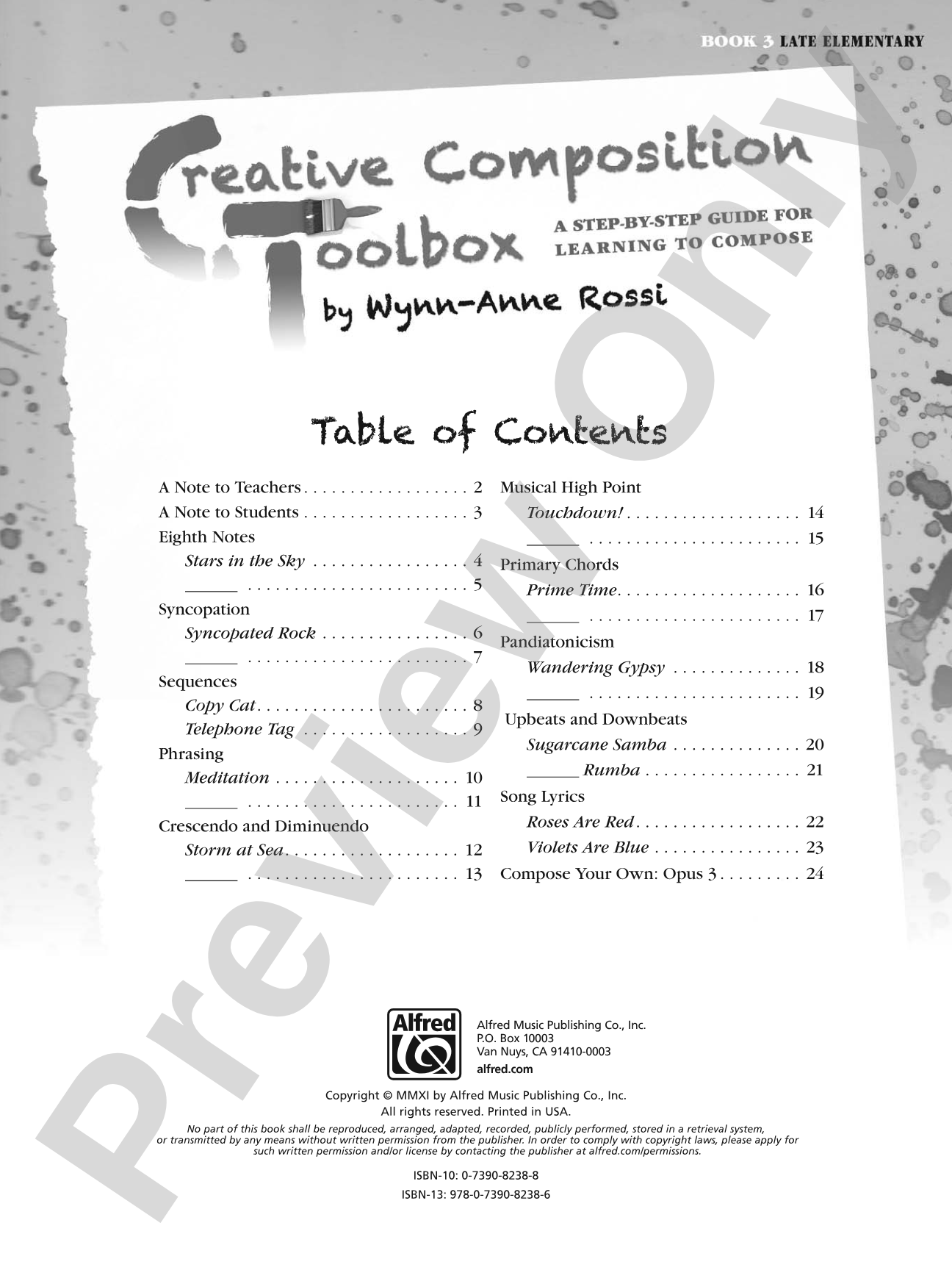 Creative Composition Toolbox, Book 3: A Step-by-Step Guide for Learning to Compose: Piano