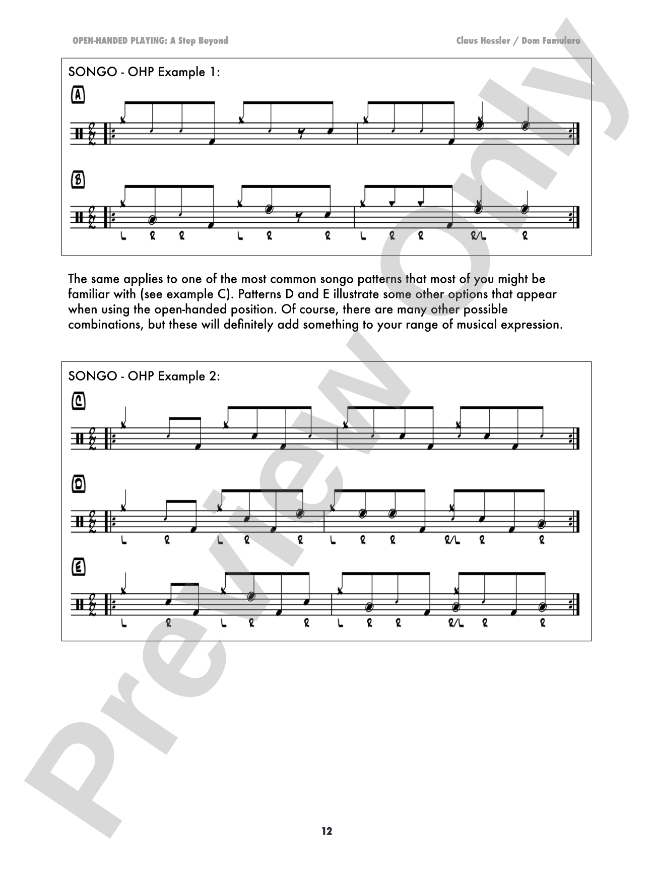 Open-Handed Playing, Volume 2: A Step Beyond