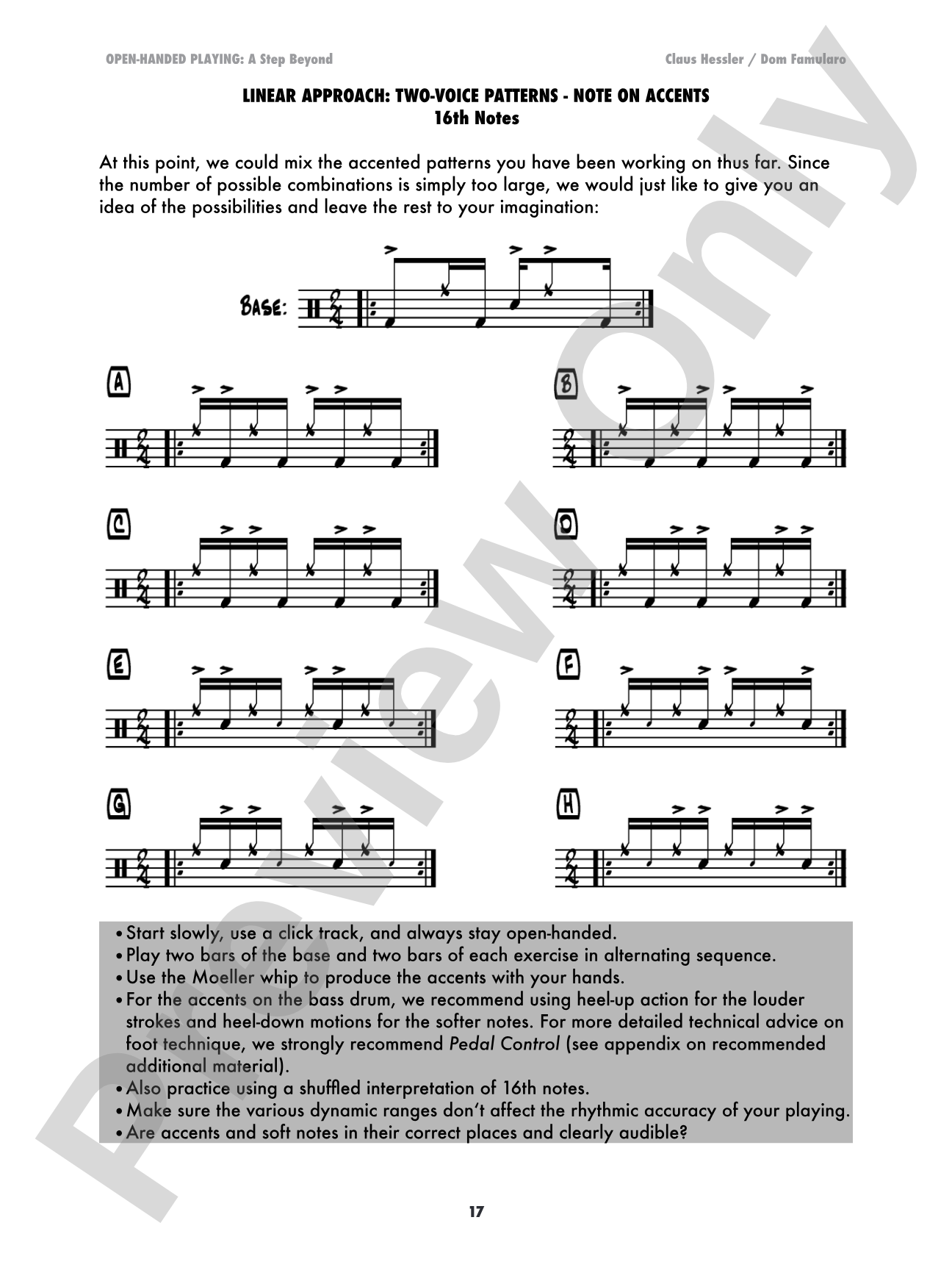 Open-Handed Playing, Volume 2: A Step Beyond