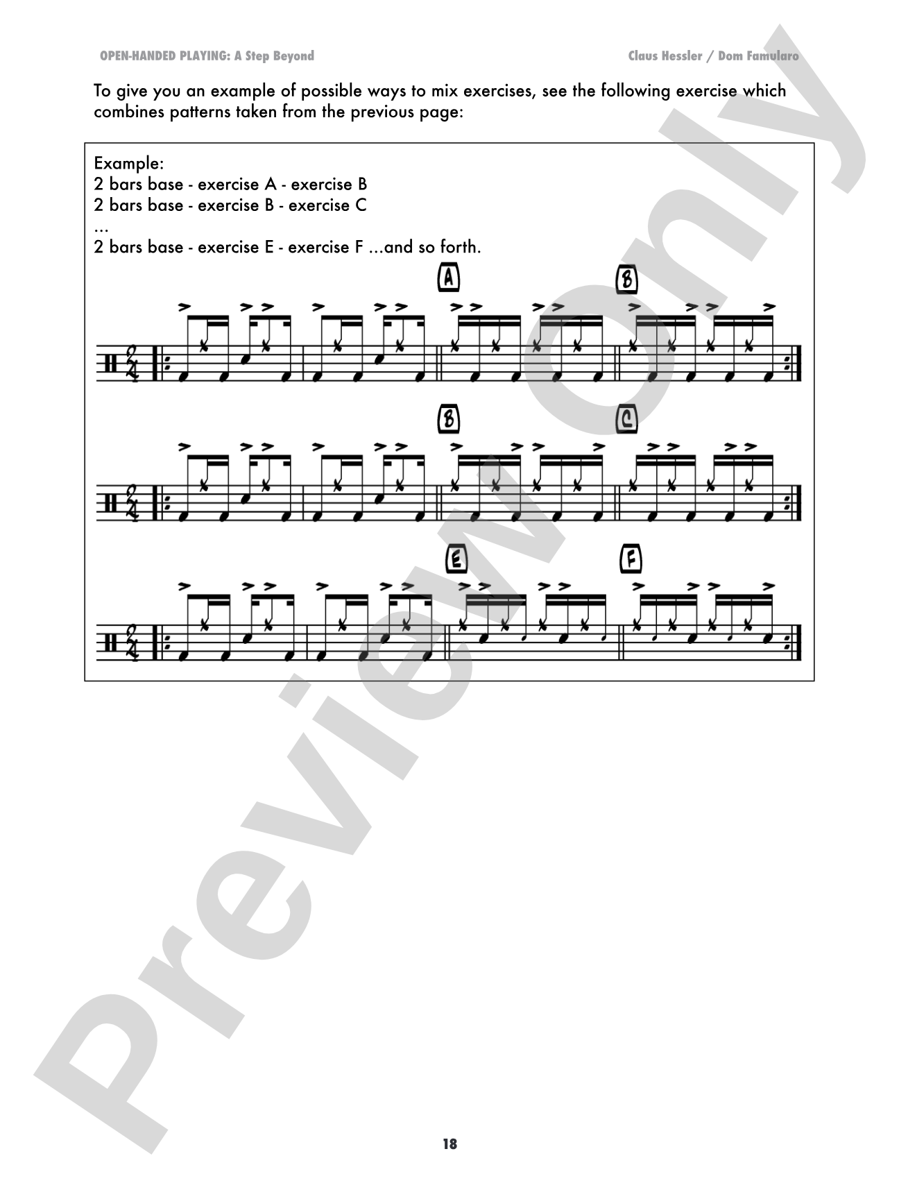 Open-Handed Playing, Volume 2: A Step Beyond