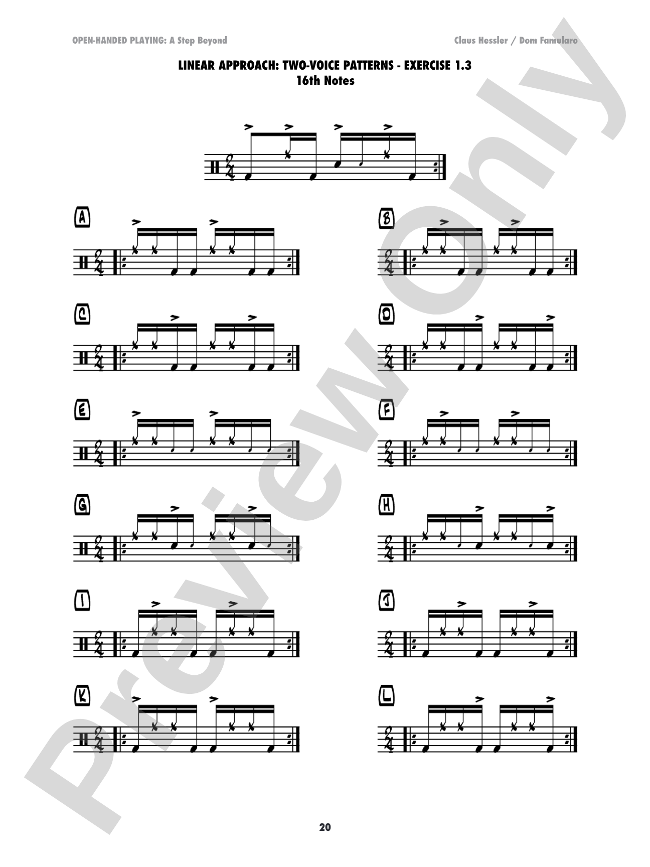 Open-Handed Playing, Volume 2: A Step Beyond