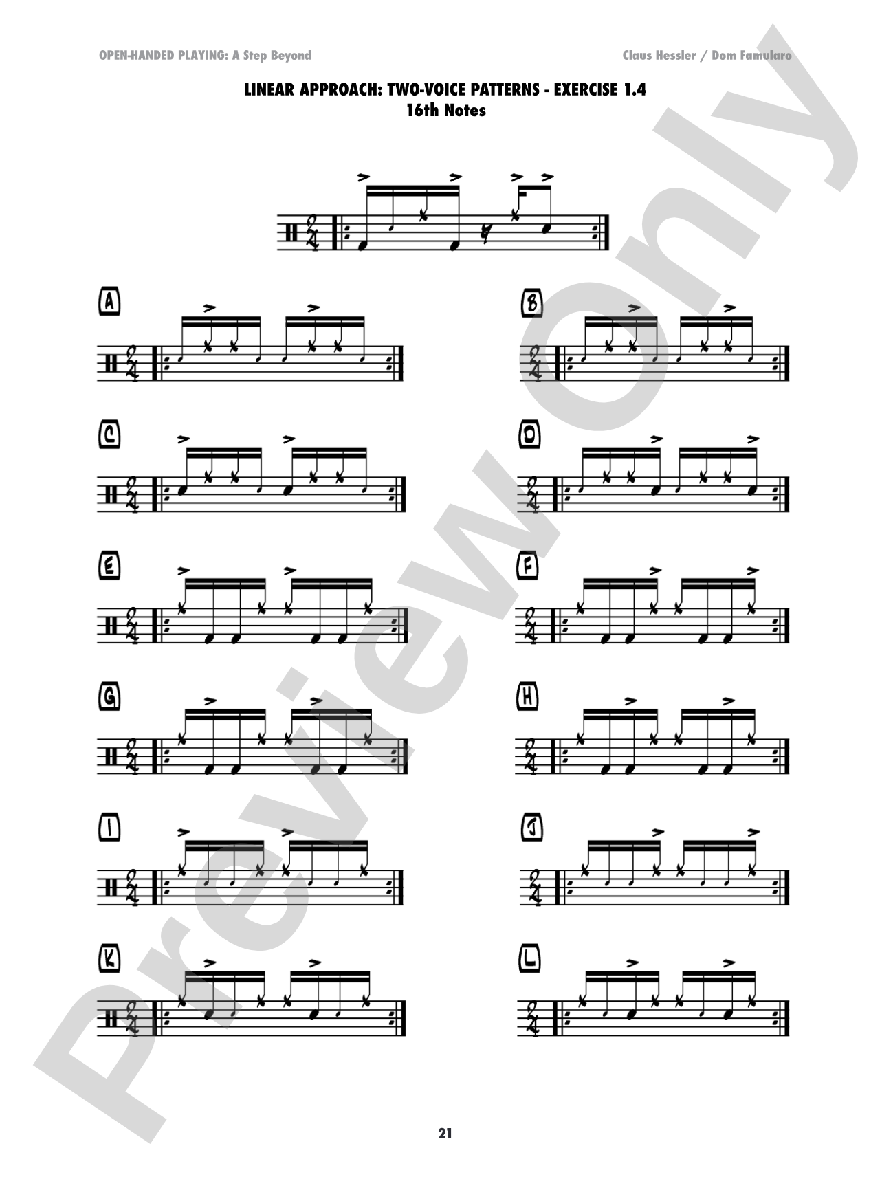 Open-Handed Playing, Volume 2: A Step Beyond
