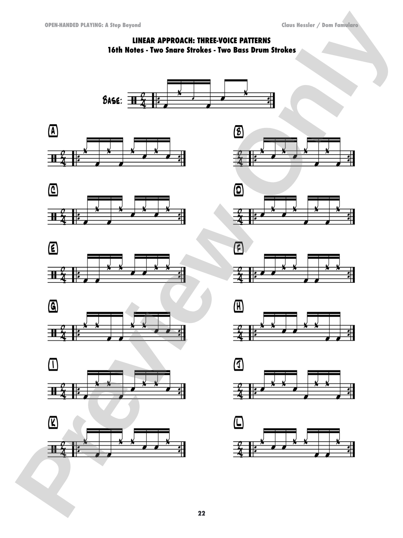 Open-Handed Playing, Volume 2: A Step Beyond