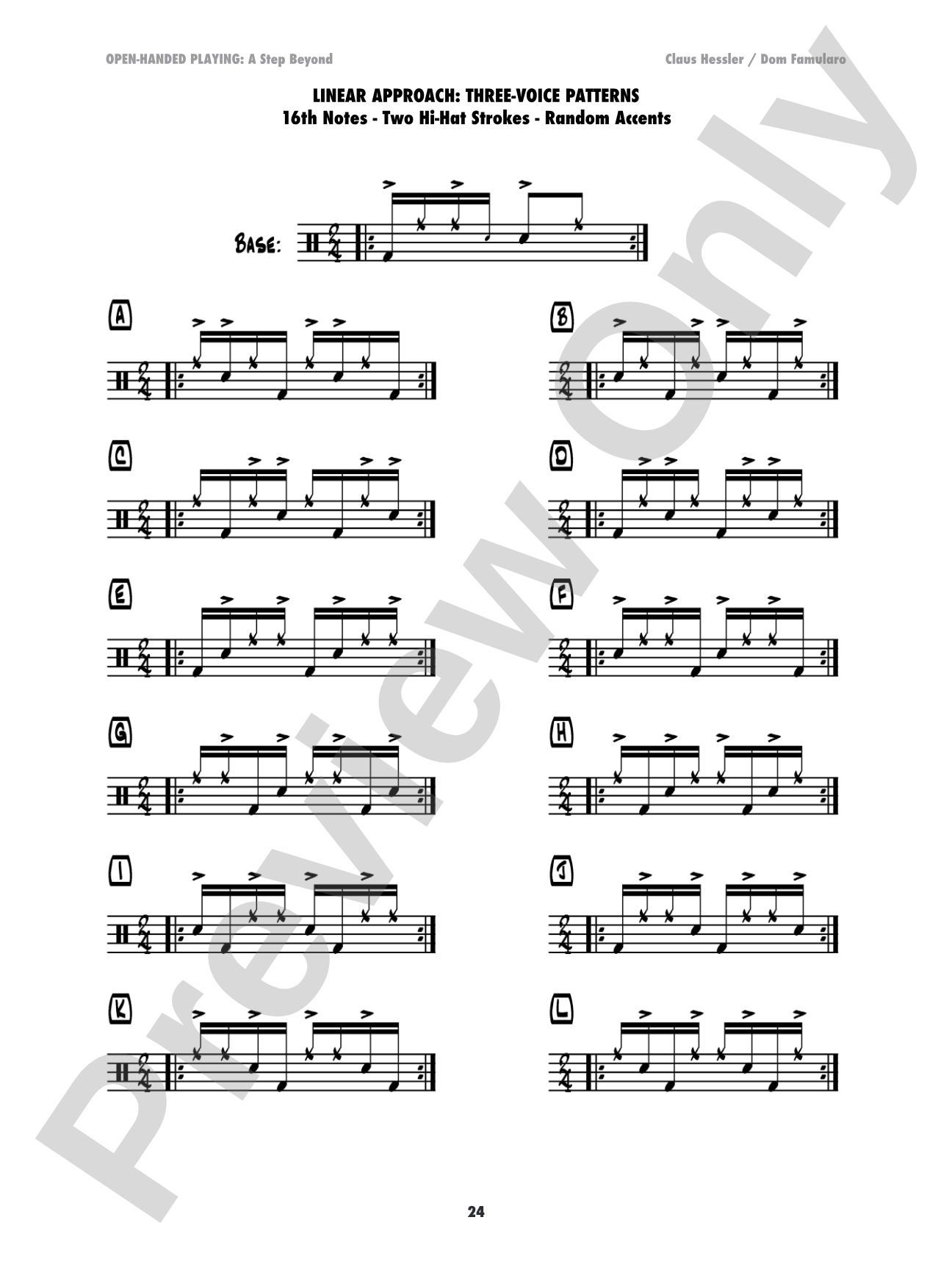 Open-Handed Playing, Volume 2: A Step Beyond
