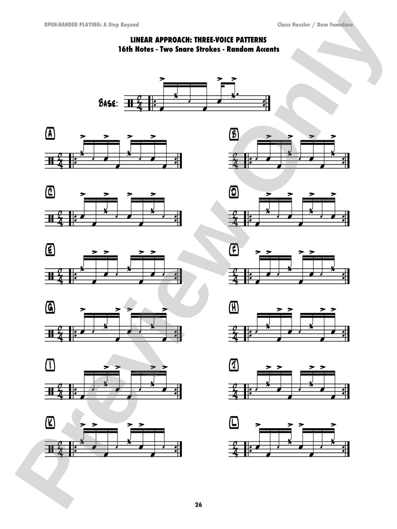 Open-Handed Playing, Volume 2: A Step Beyond