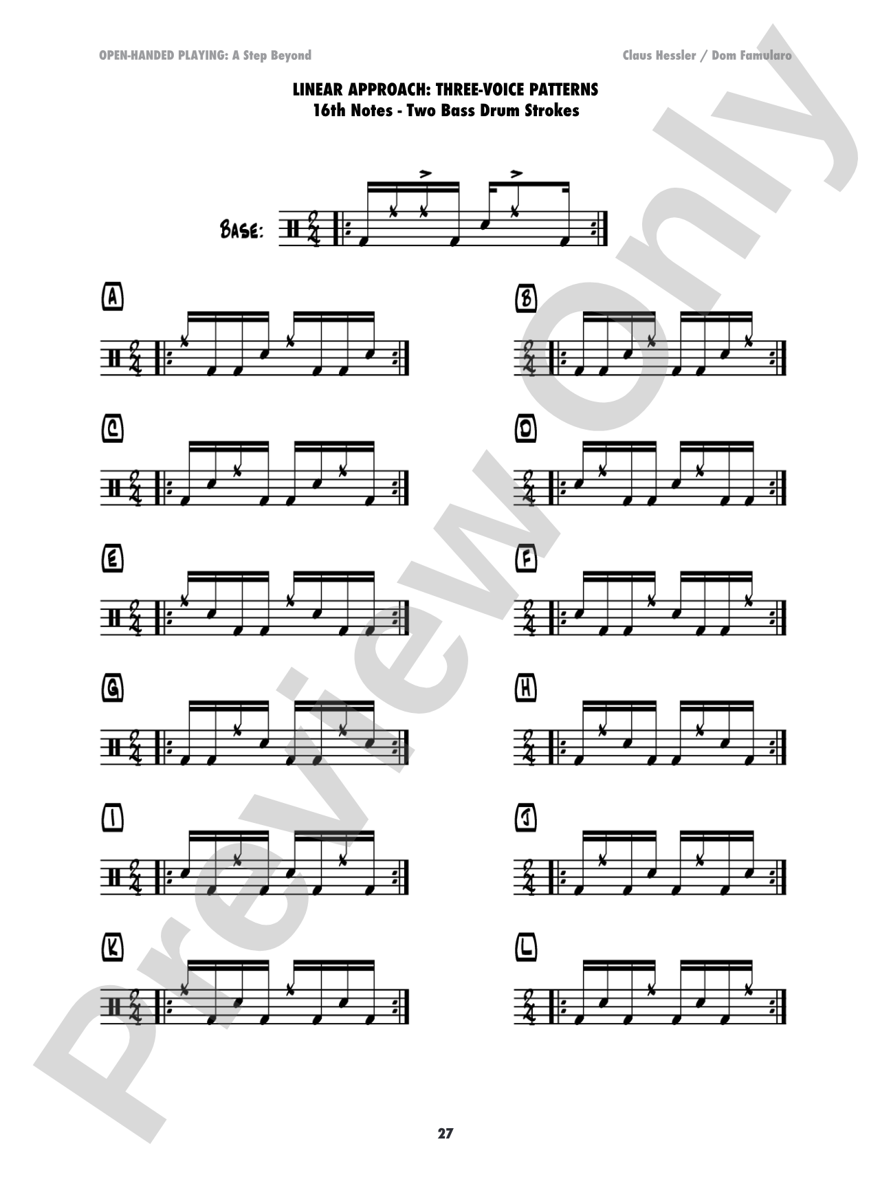 Open-Handed Playing, Volume 2: A Step Beyond