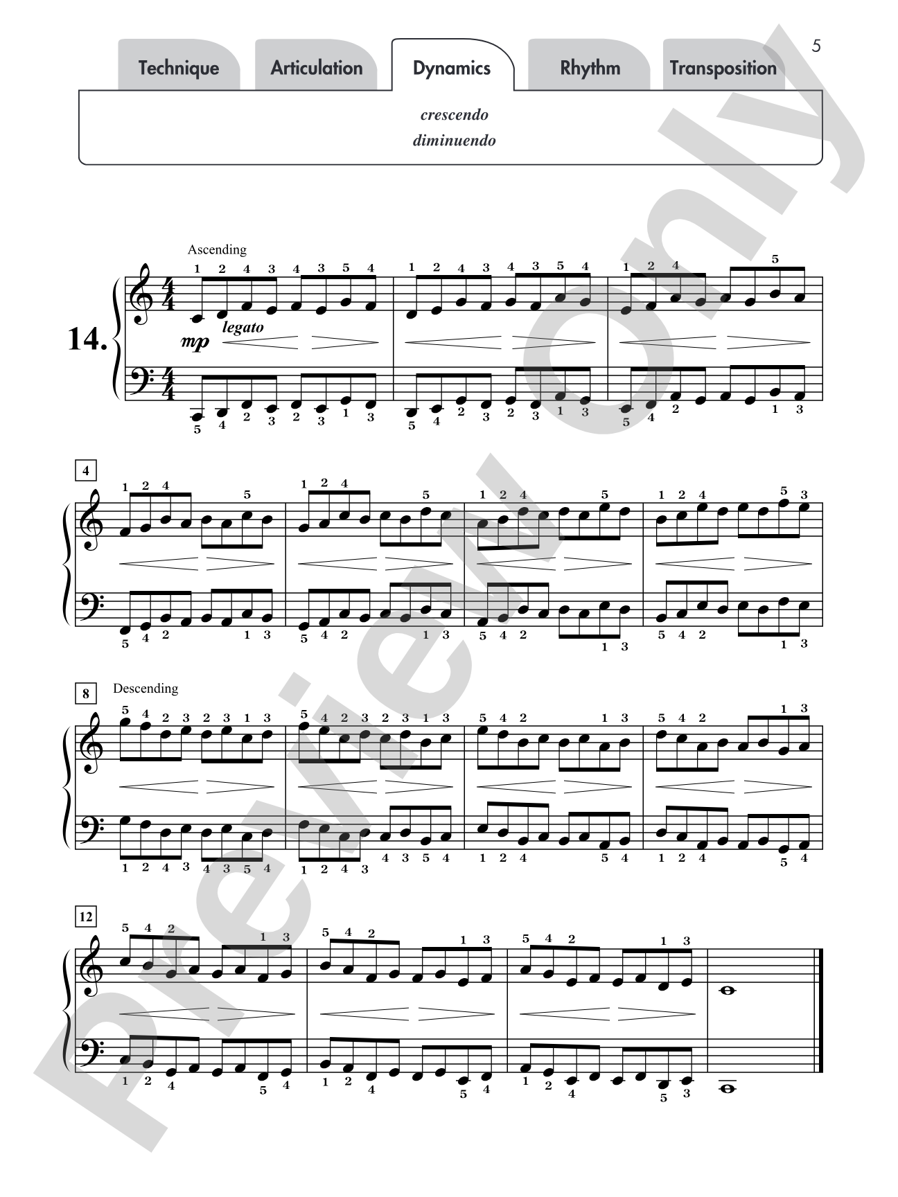 Hanon for Students, Book 3: 7 Varied Exercises from <i>The Virtuoso Pianist</i> for Intermediate Pianists: Piano