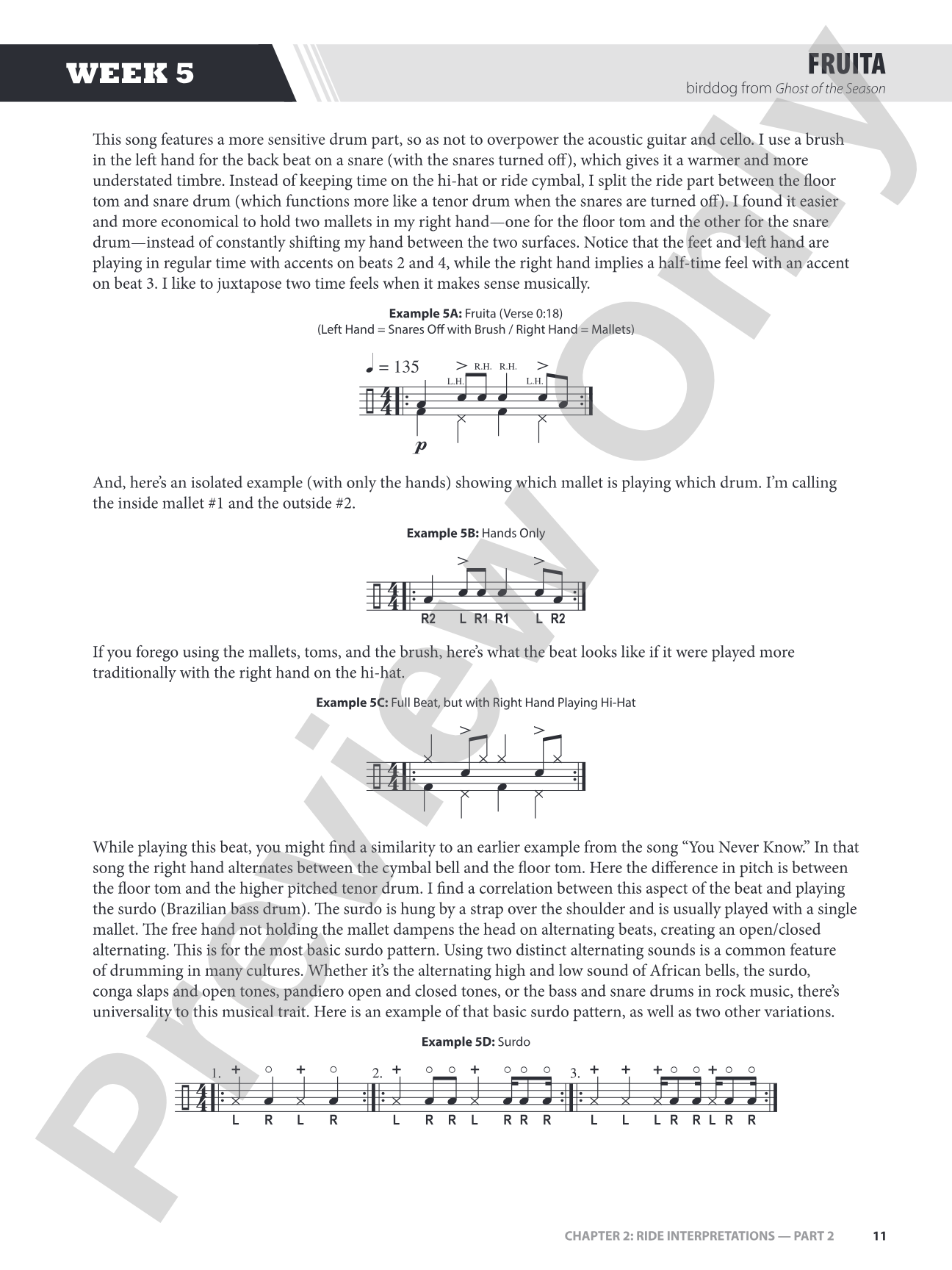 A Beat a Week: A Total Percussion Approach to Playing the Drumset