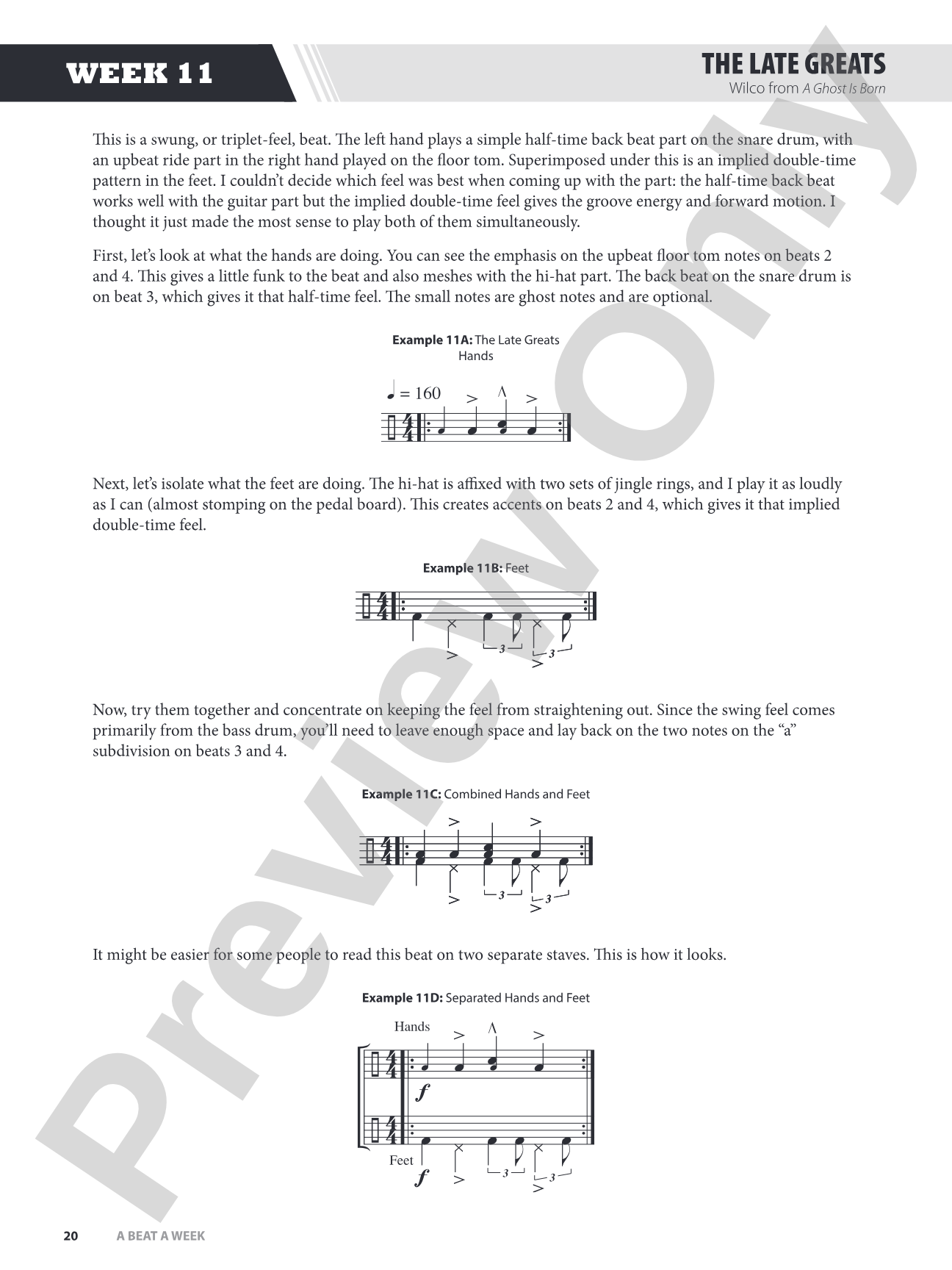 A Beat a Week: A Total Percussion Approach to Playing the Drumset