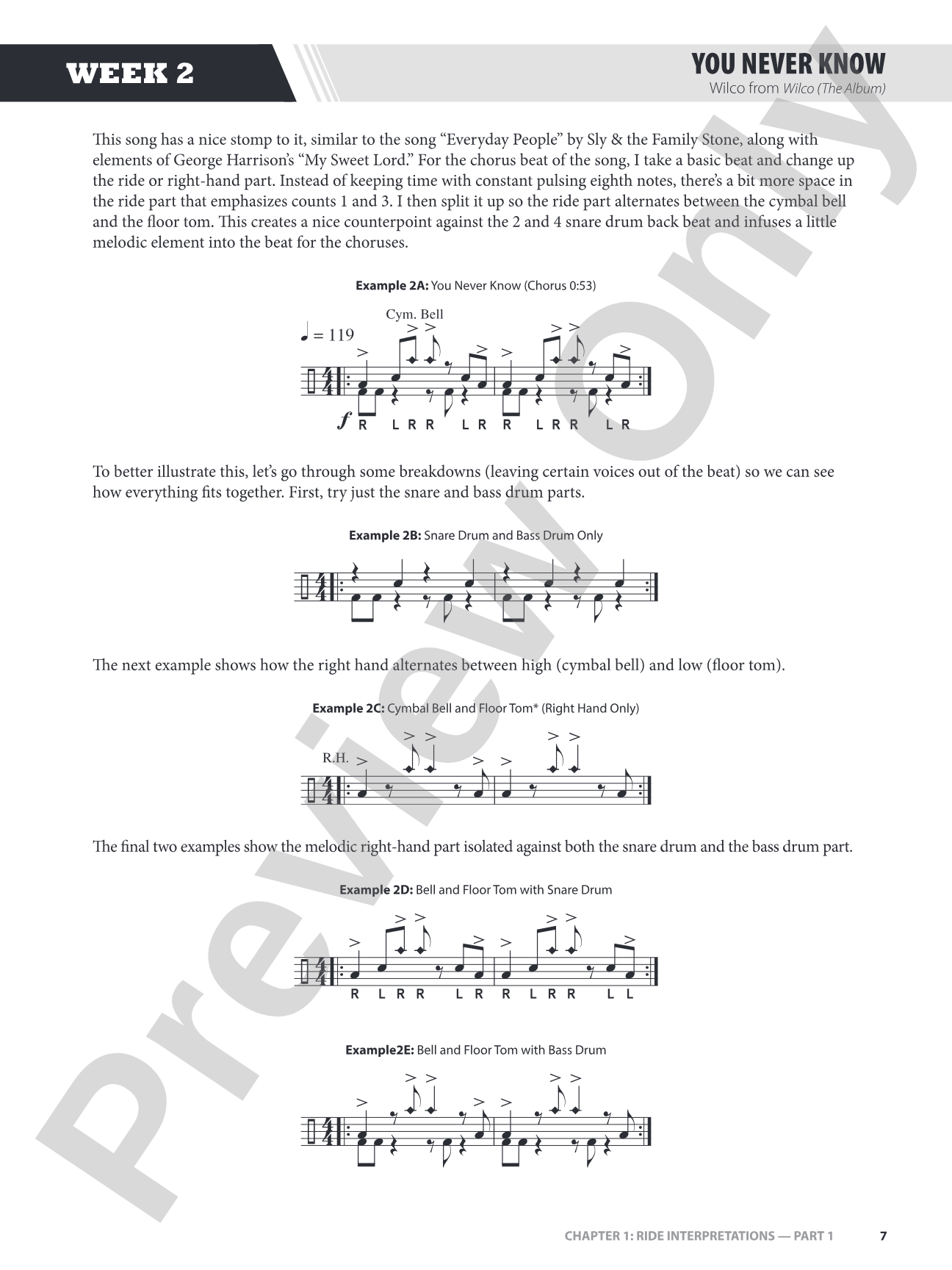 A Beat a Week: A Total Percussion Approach to Playing the Drumset