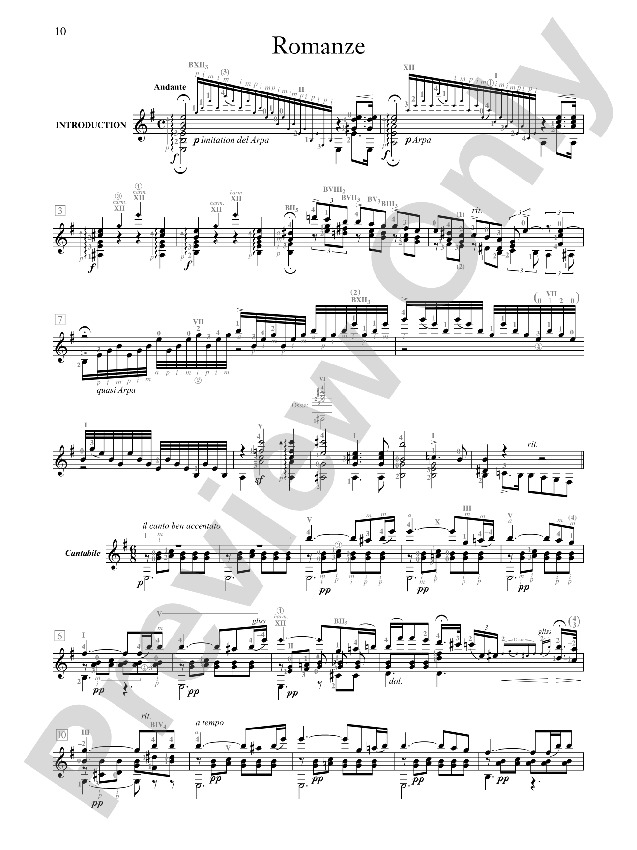 Mertz, Volume 1: Character Pieces: Solo Guitar