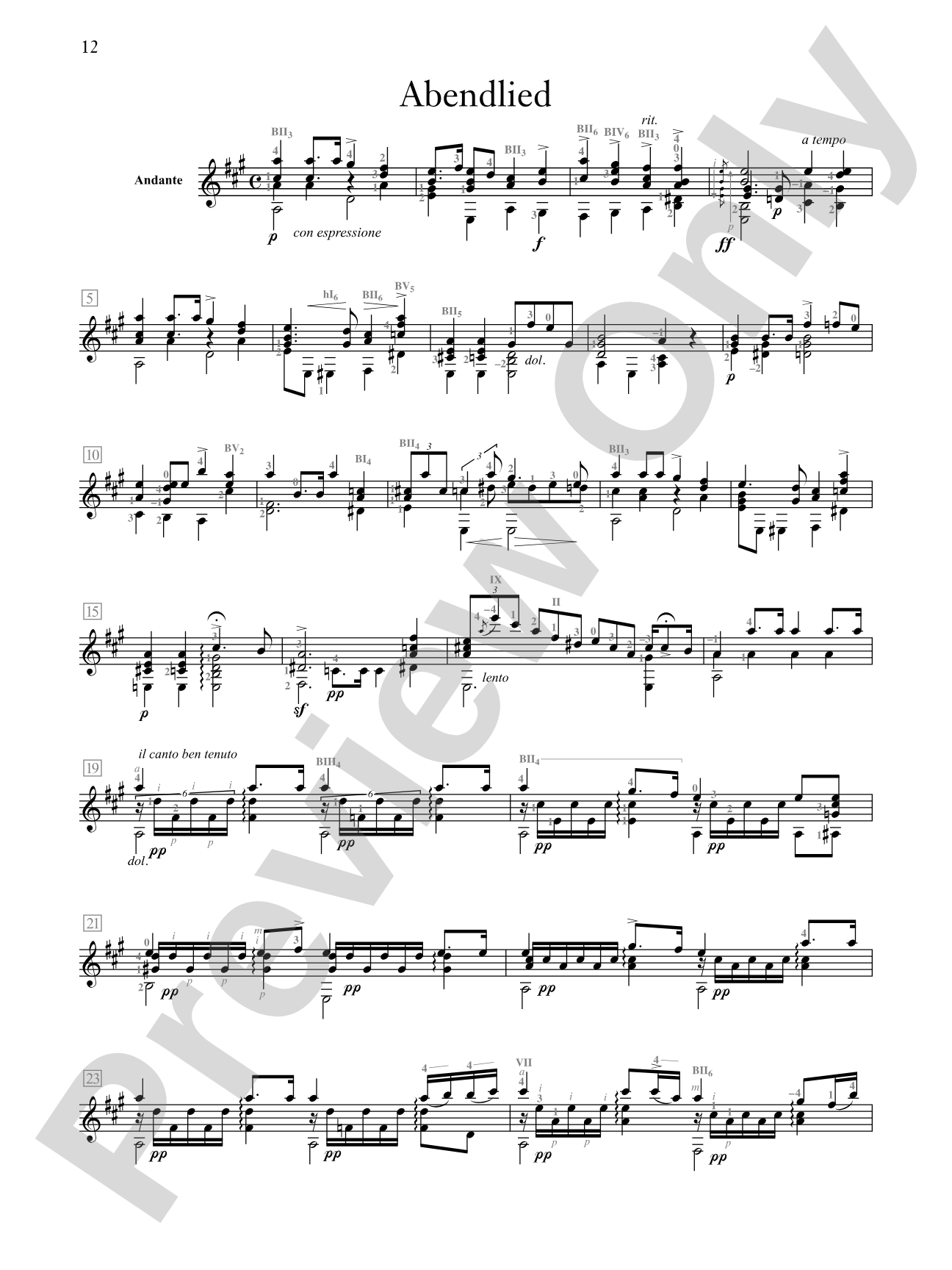 Mertz, Volume 1: Character Pieces: Solo Guitar