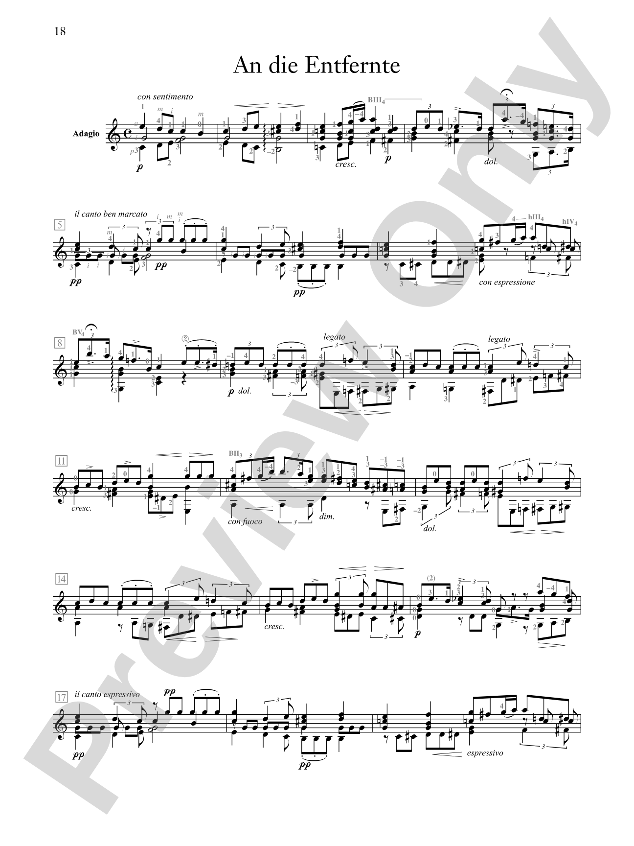 Mertz, Volume 1: Character Pieces: Solo Guitar
