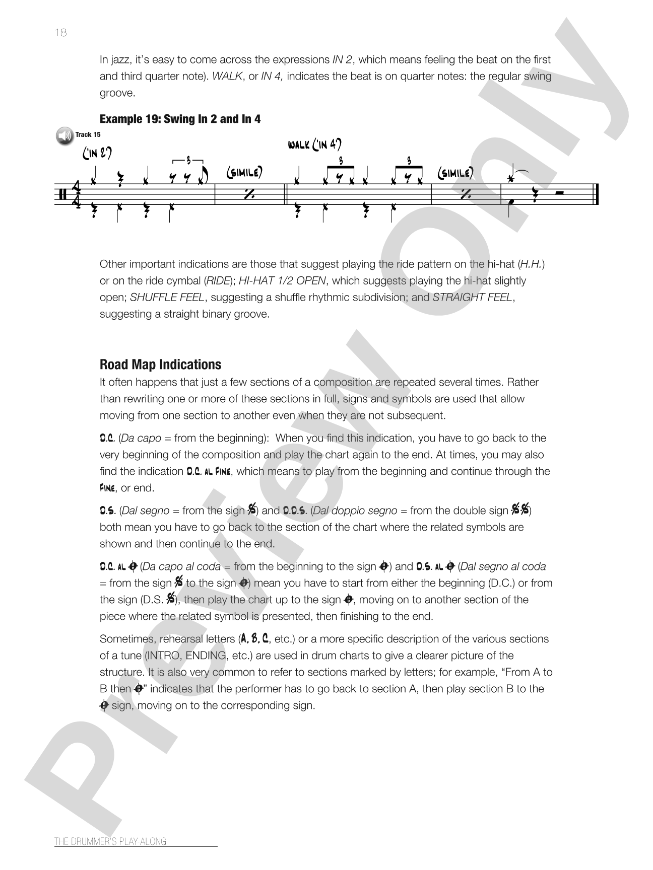 The Drummer's Play-Along: 40 Songs in a Variety of Styles: Afro-Cuban, Rock, Jazz, Brazilian, Reggae, and More
