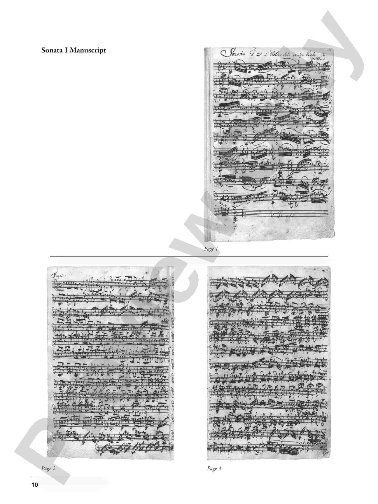 J. S. Bach: Violin Sonatas BWV 1001, 1003, 1005: Solo Guitar