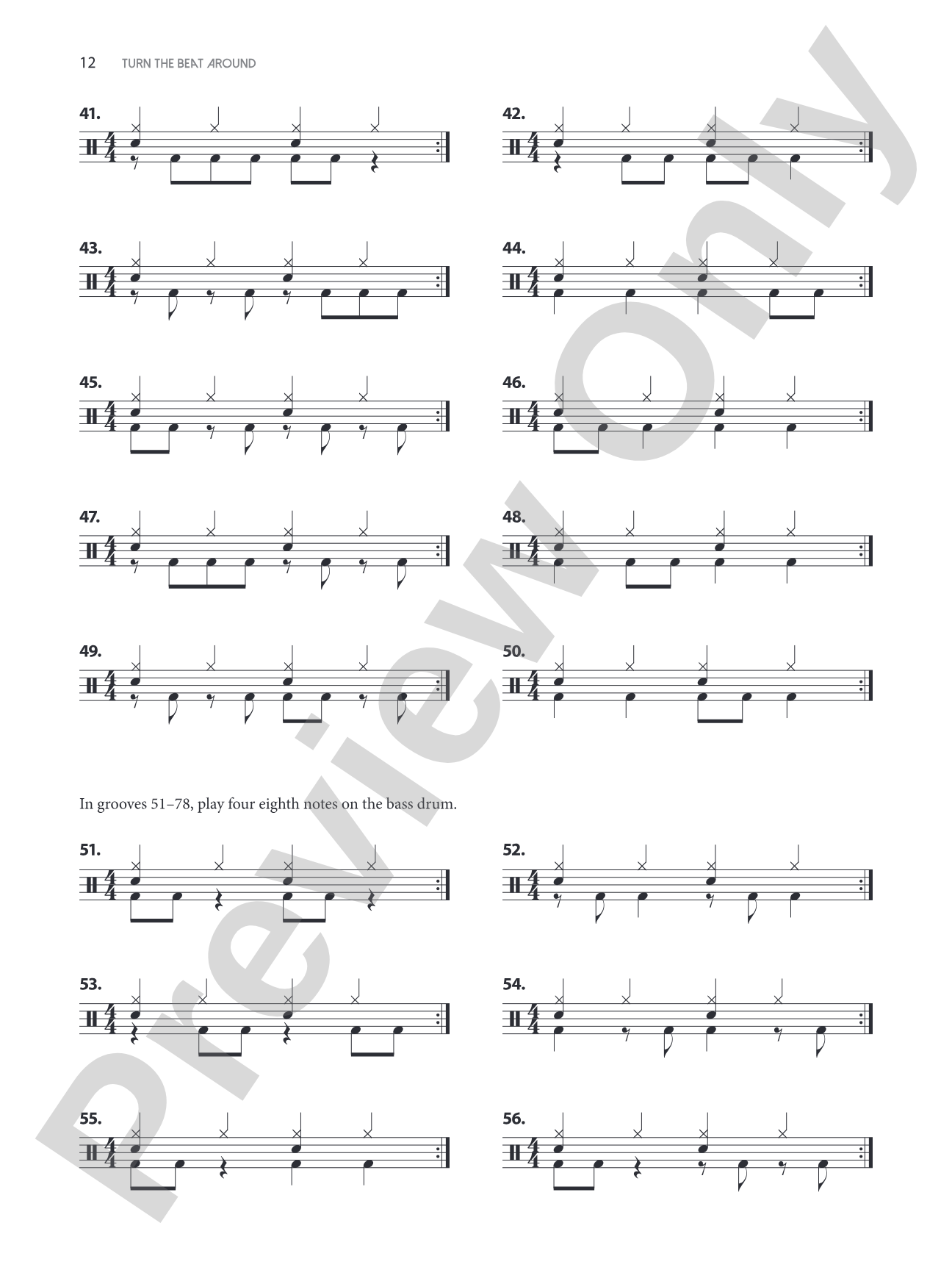 Turn the Beat Around: A Drummer's Guide to Playing "Backbeats" on 1 & 3