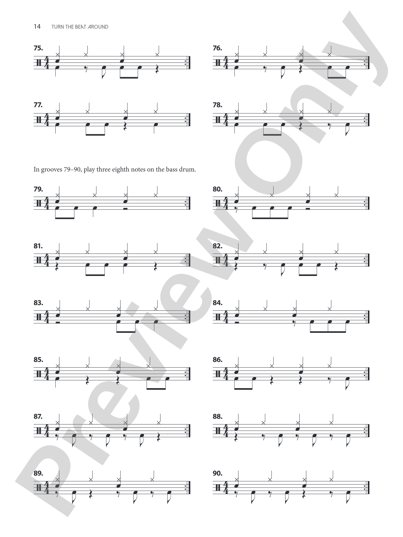 Turn the Beat Around: A Drummer's Guide to Playing "Backbeats" on 1 & 3